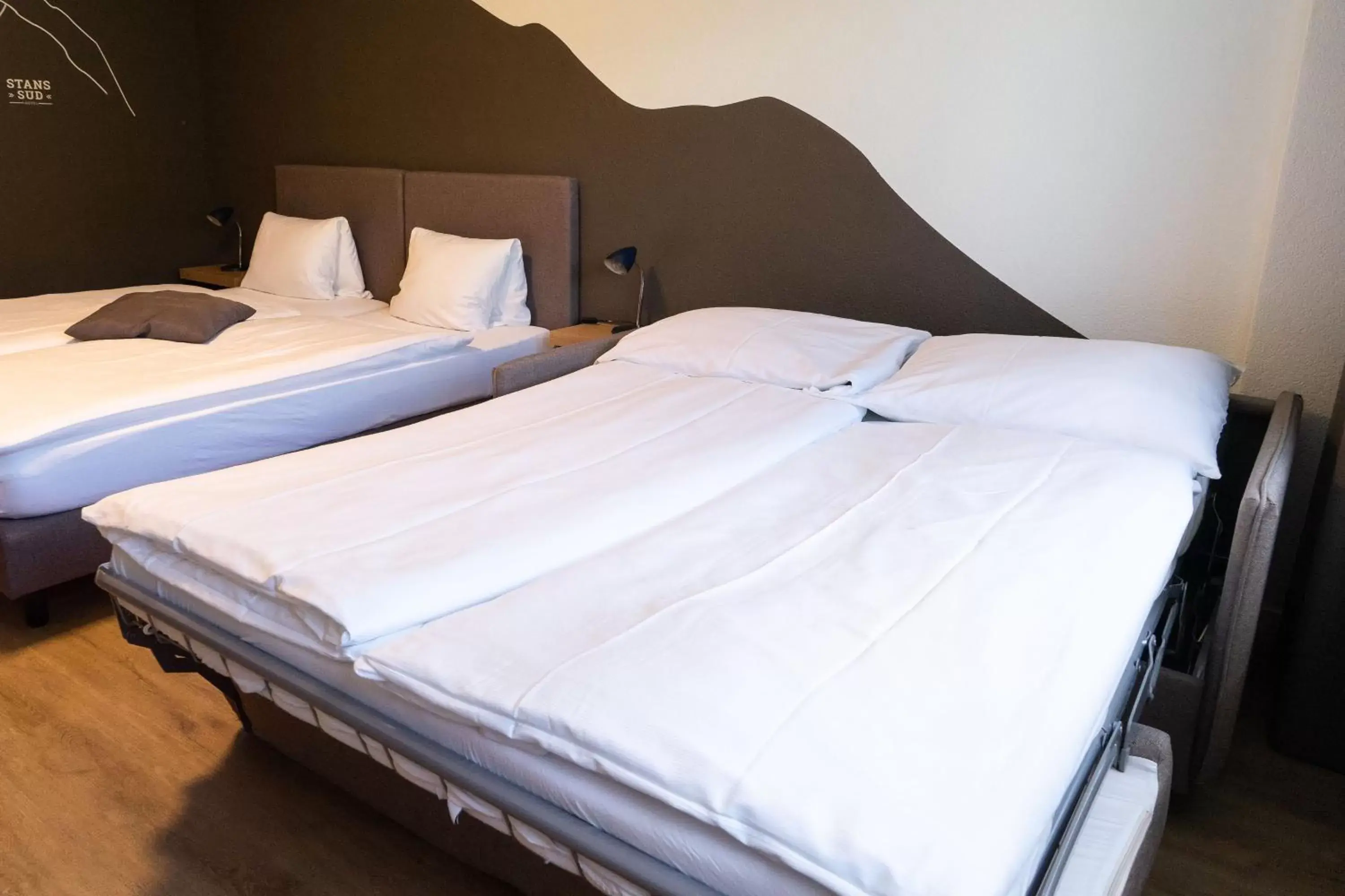 Bed in Tailormade Hotel STANS SÜD Bed in Tailormade Hotel STANS SÜD