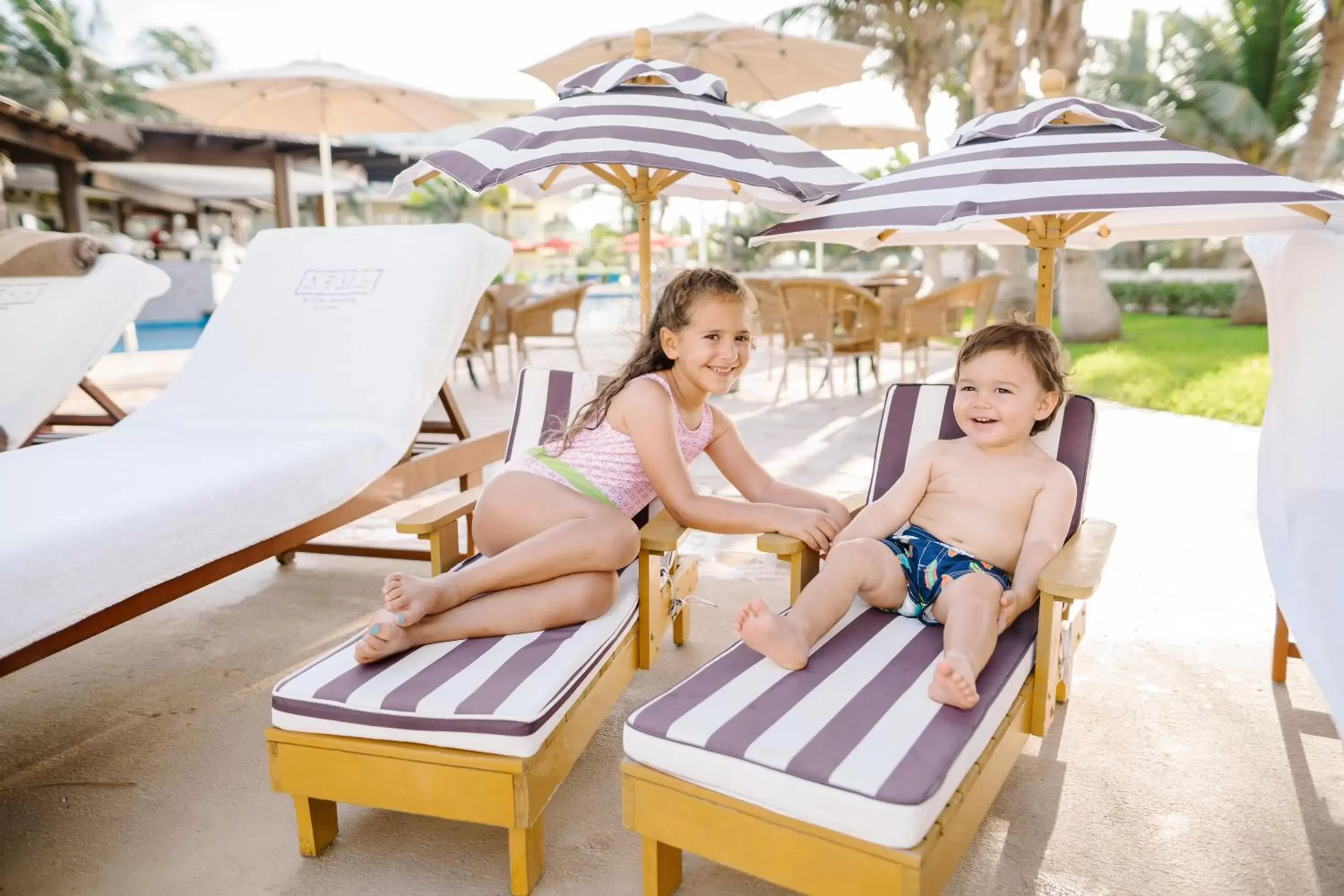 Pool view in Azul Beach Resort Riviera Cancun, Gourmet All Inclusive by Karisma