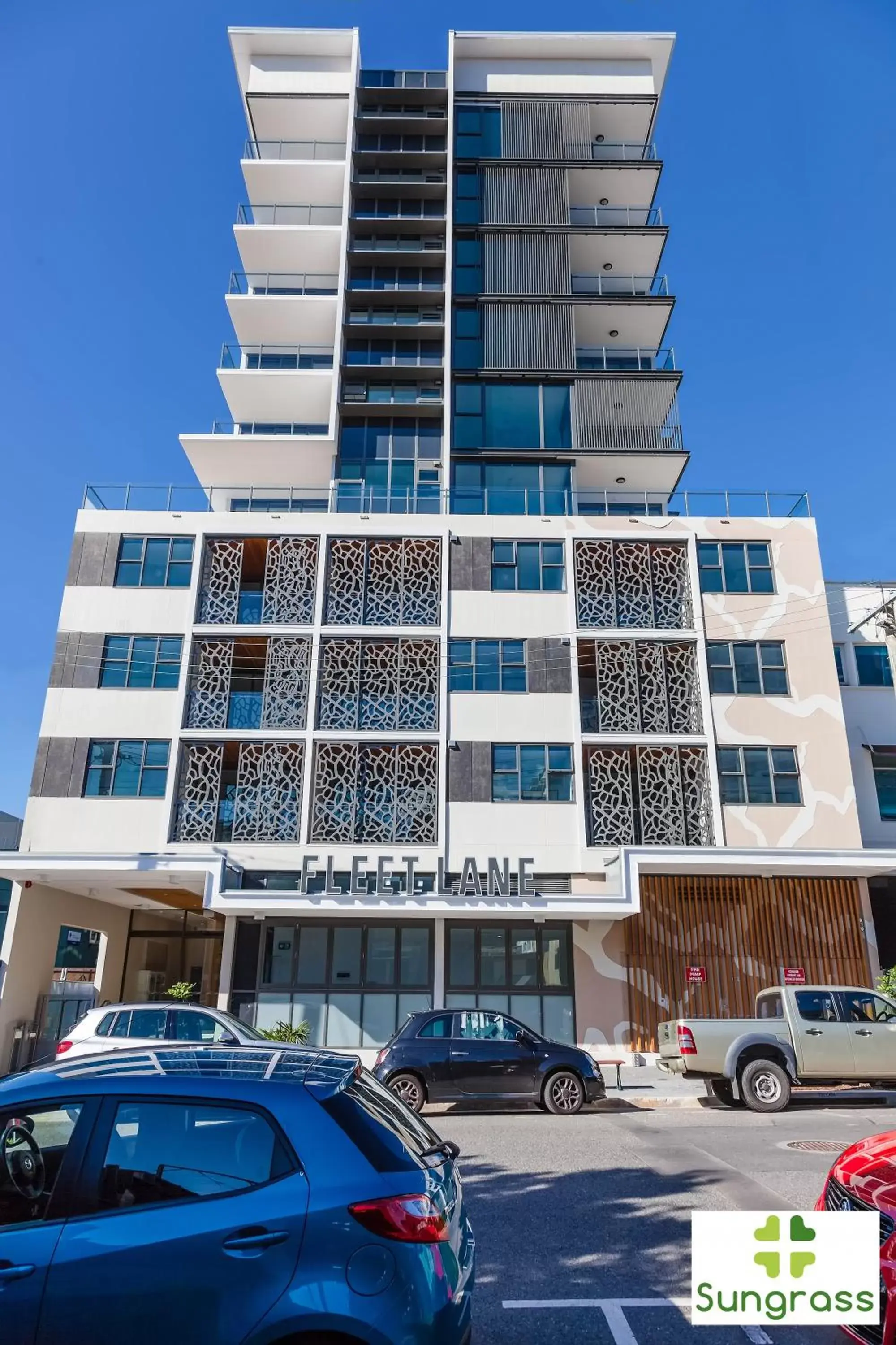 Facade/entrance, Property Building in Fleet Lane Apartments