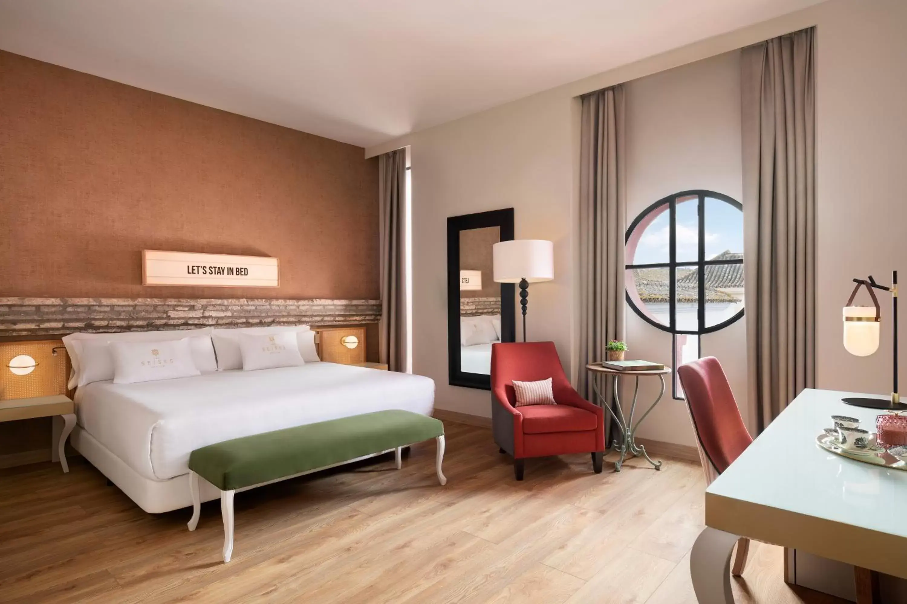 Bed in Los Seises Sevilla, a Tribute Portfolio Hotel