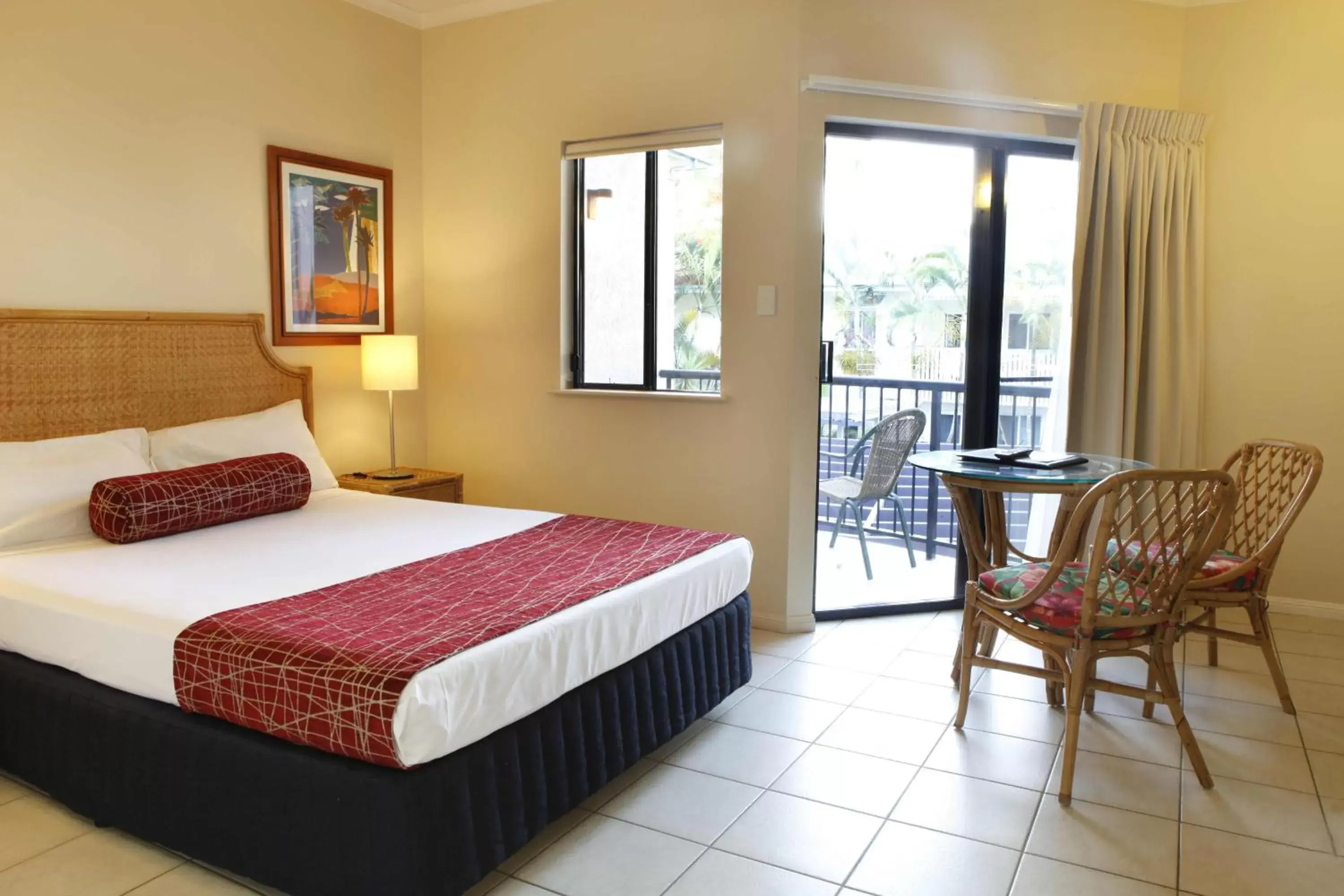 Bed in Bay Villas Resort