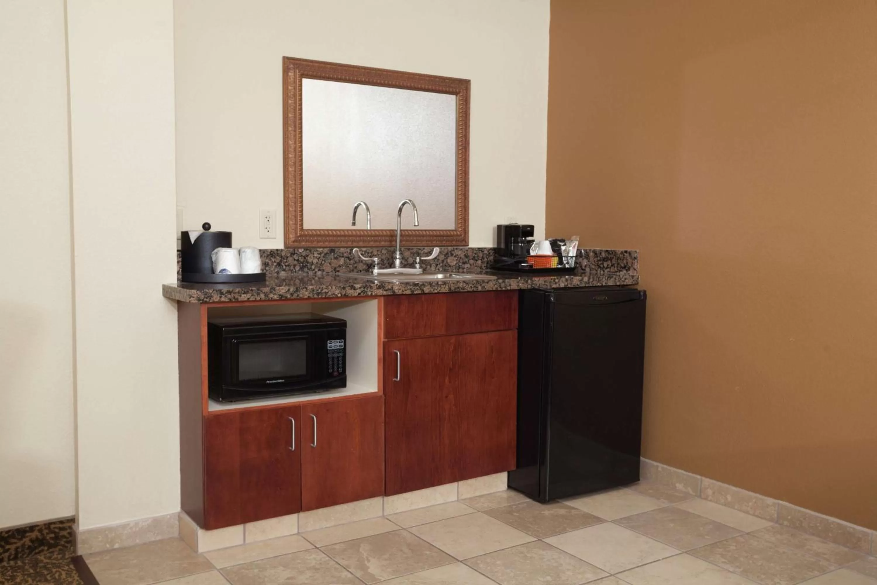 Kitchen or kitchenette in Hampton Inn Oneonta