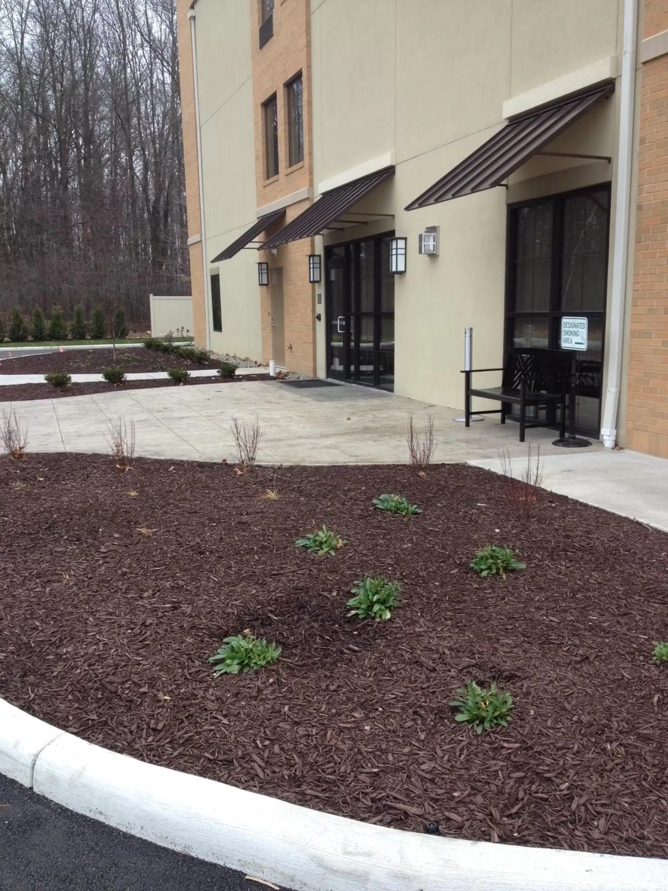 Facade/entrance in Comfort Suites-Youngstown North