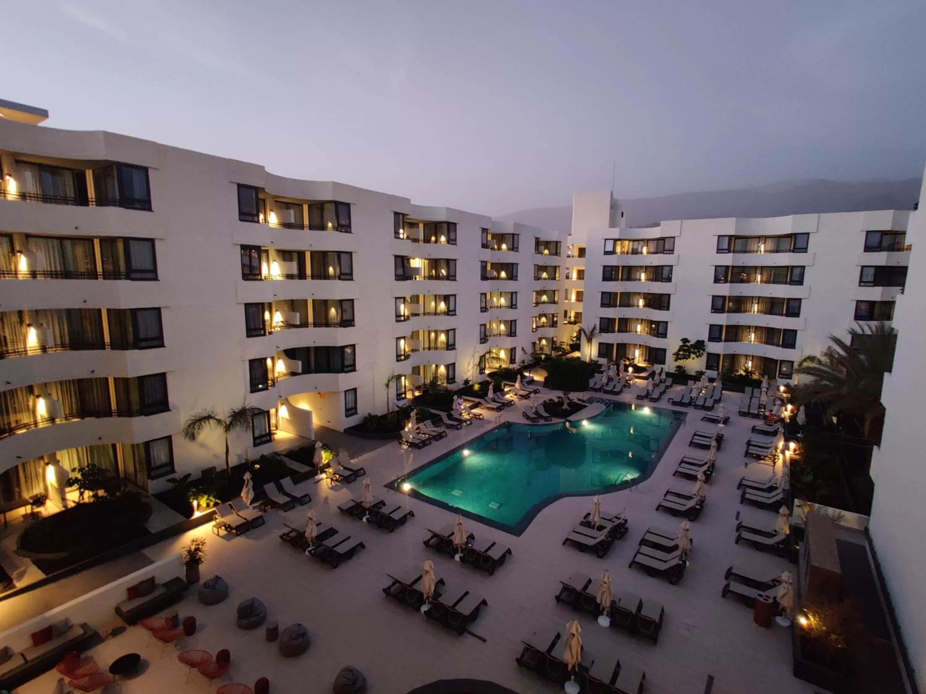 Property building in Luxury Apartment with pool view