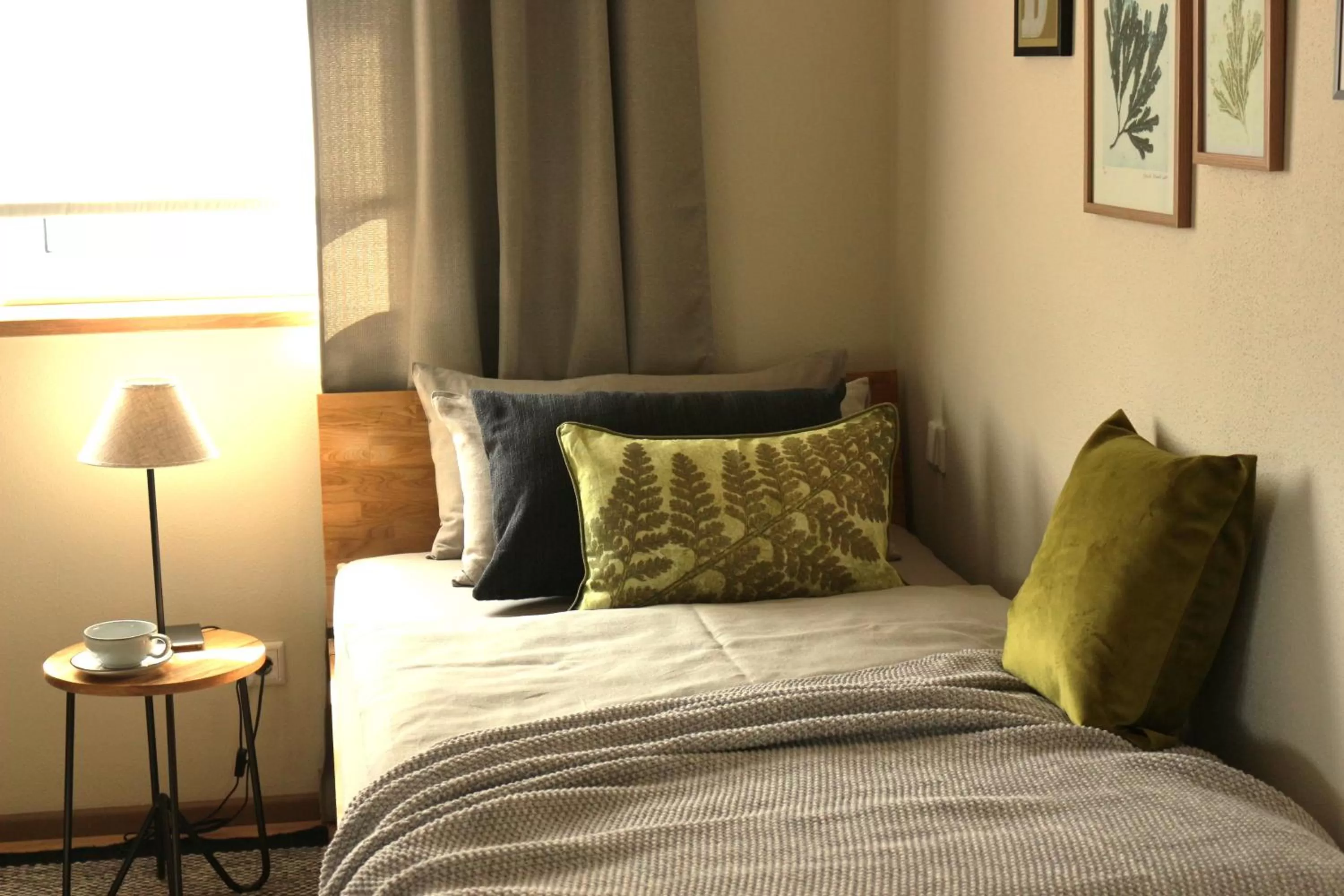 Bed in Das Kornburg-Quartier