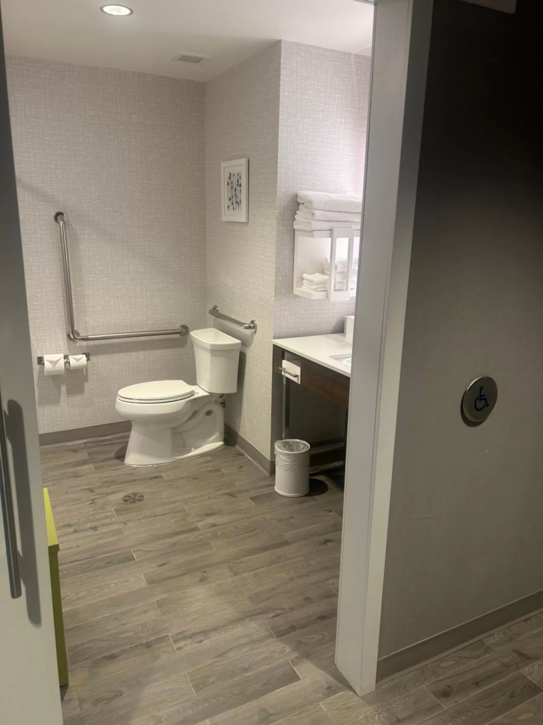 Toilet, Bathroom in Hampton Inn By Hilton Kingston