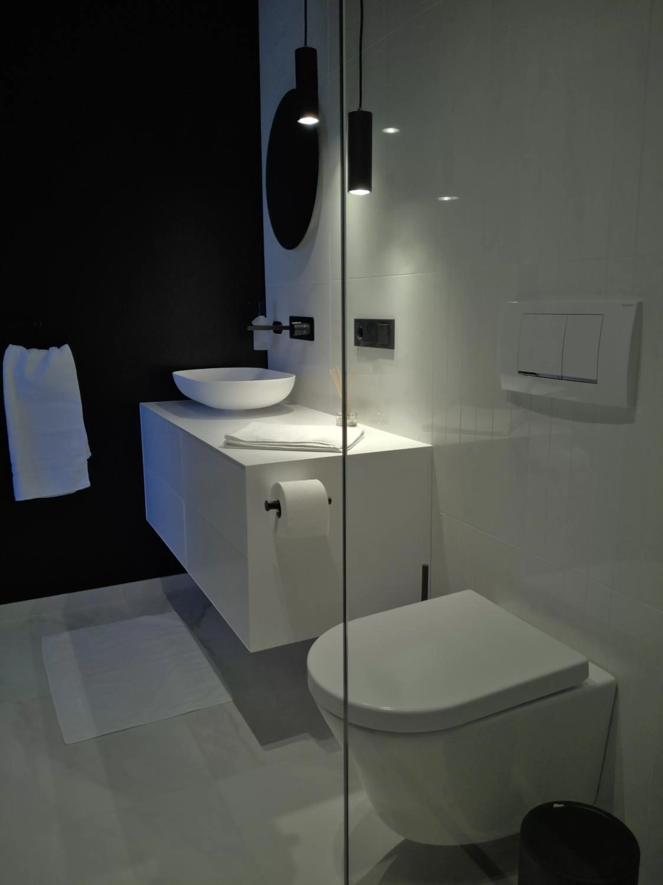 Kitchen or kitchenette in Ferienhaus Stadtblick