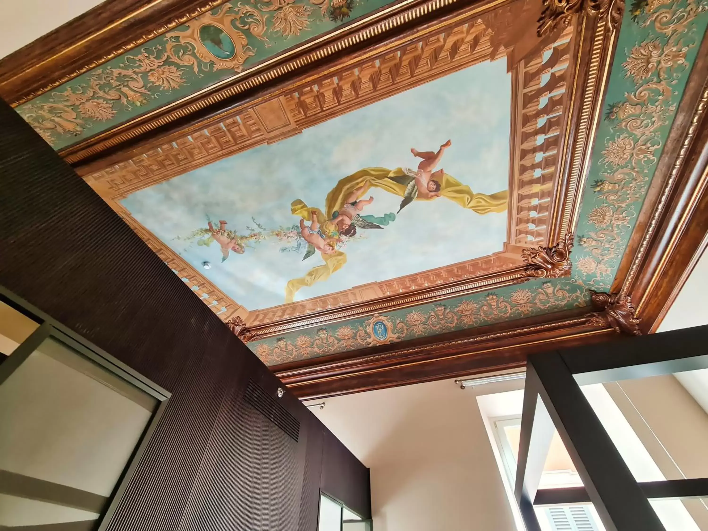 Decorative detail in Hotel L'Orologio Roma - WTB Hotels