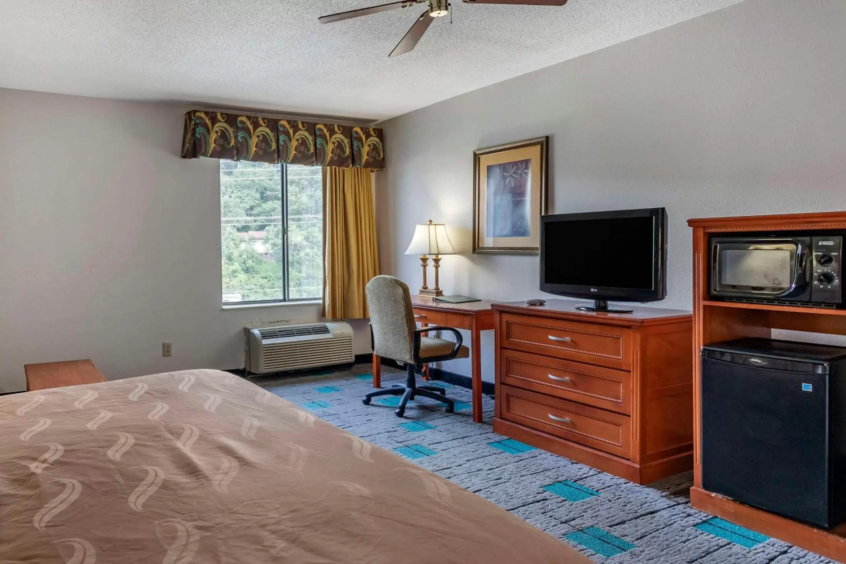 Bedroom, TV/Entertainment Center in Quality Inn & Suites Chattanooga