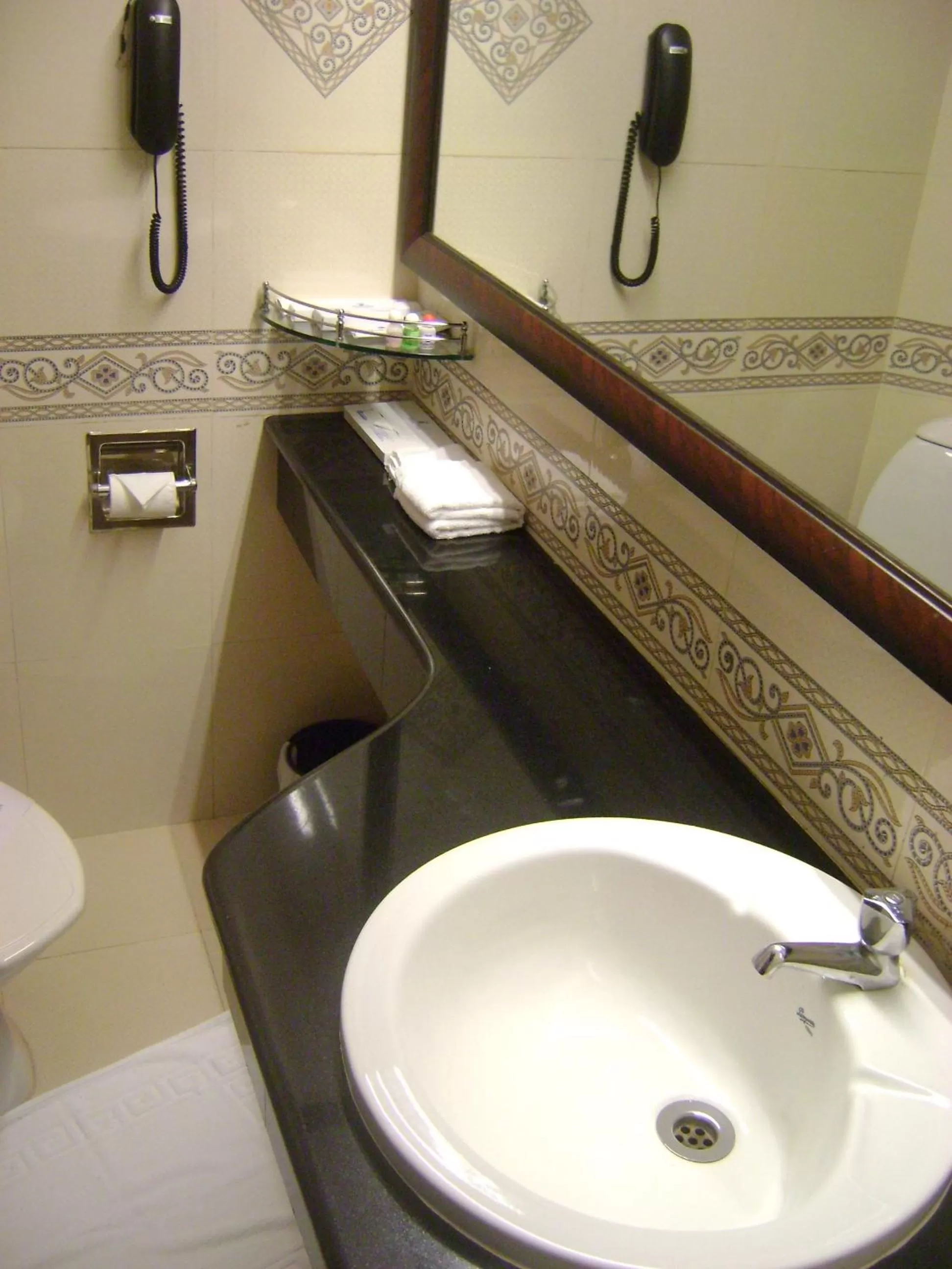 Bathroom in Manuelsons Malabar Palace