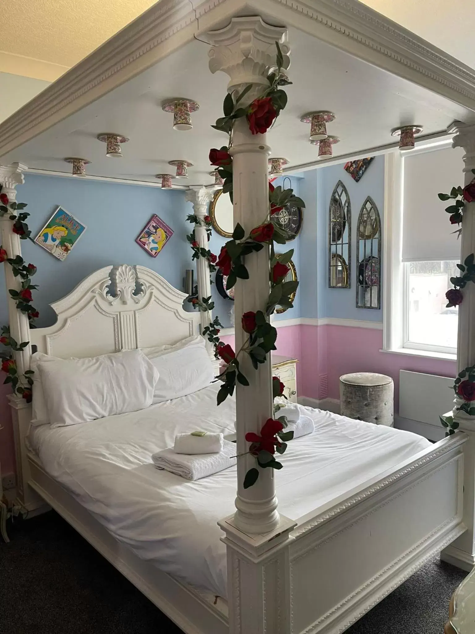 Bedroom in Hatters Hotel