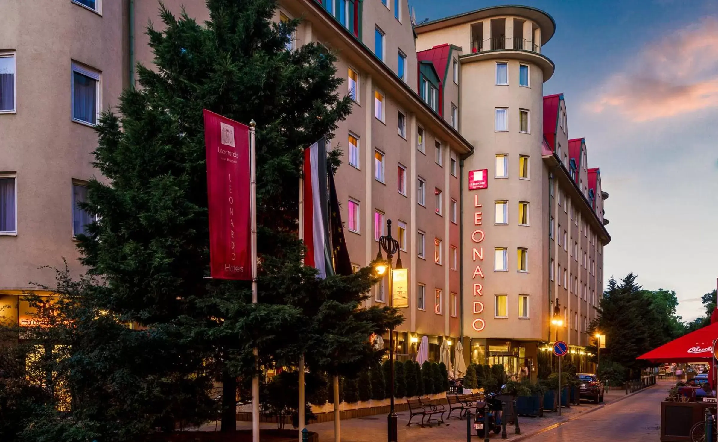 Property Building in Leonardo Hotel Budapest