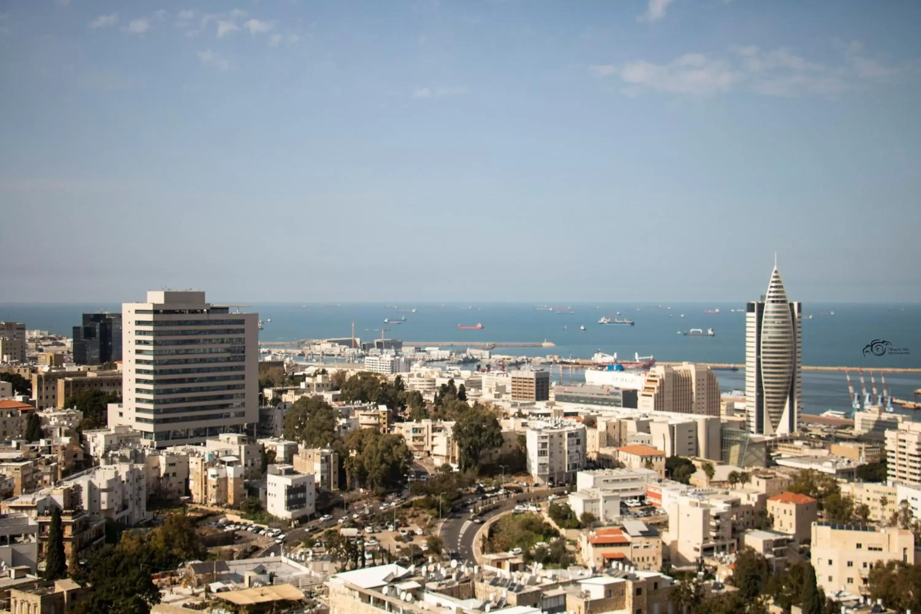 City view in Haifa Tower Hotel - מלון מגדל חיפה City view in Haifa Tower Hotel - מלון מגדל חיפה