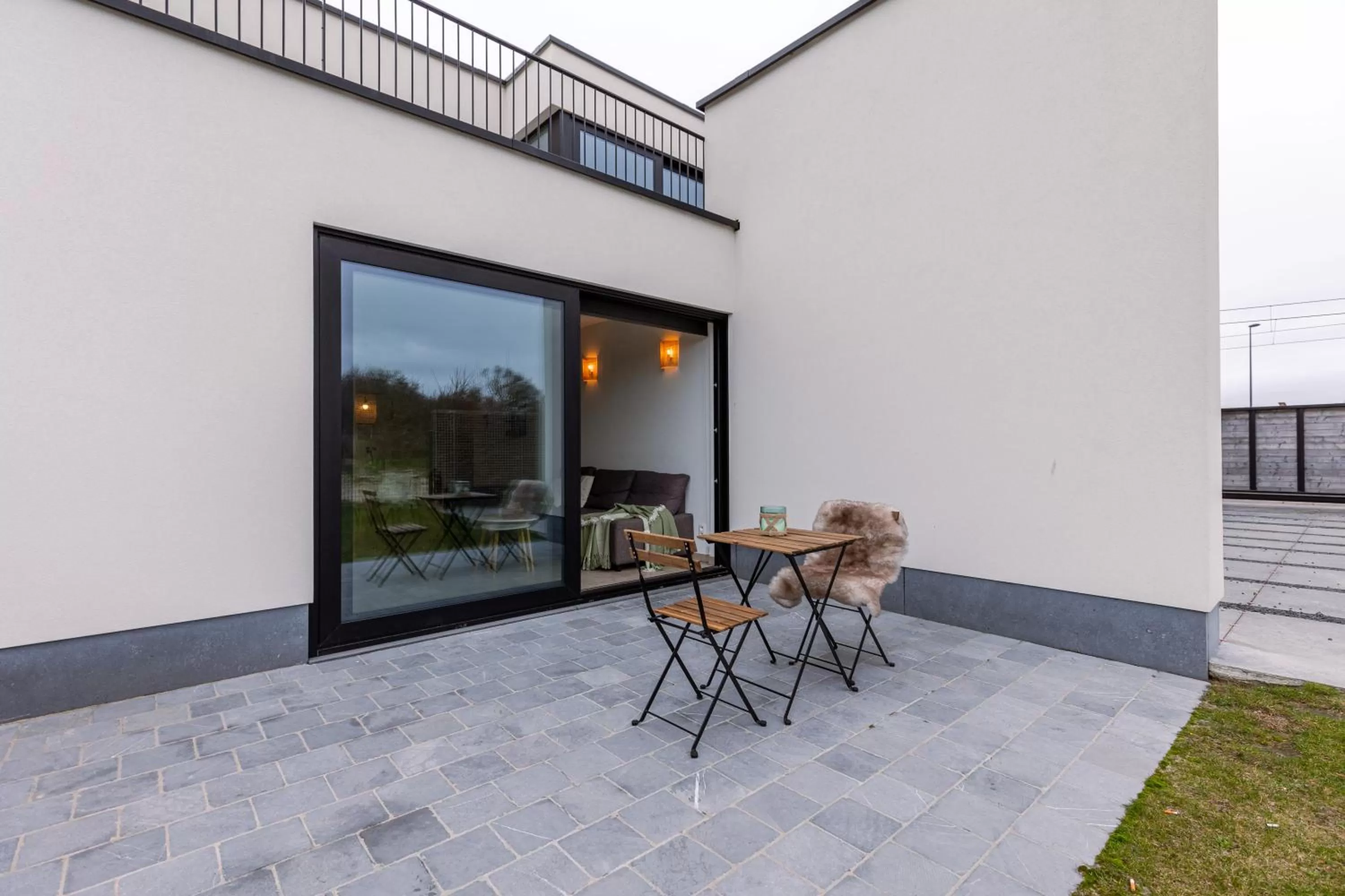 Balcony/Terrace in Whaaw Westende-bad