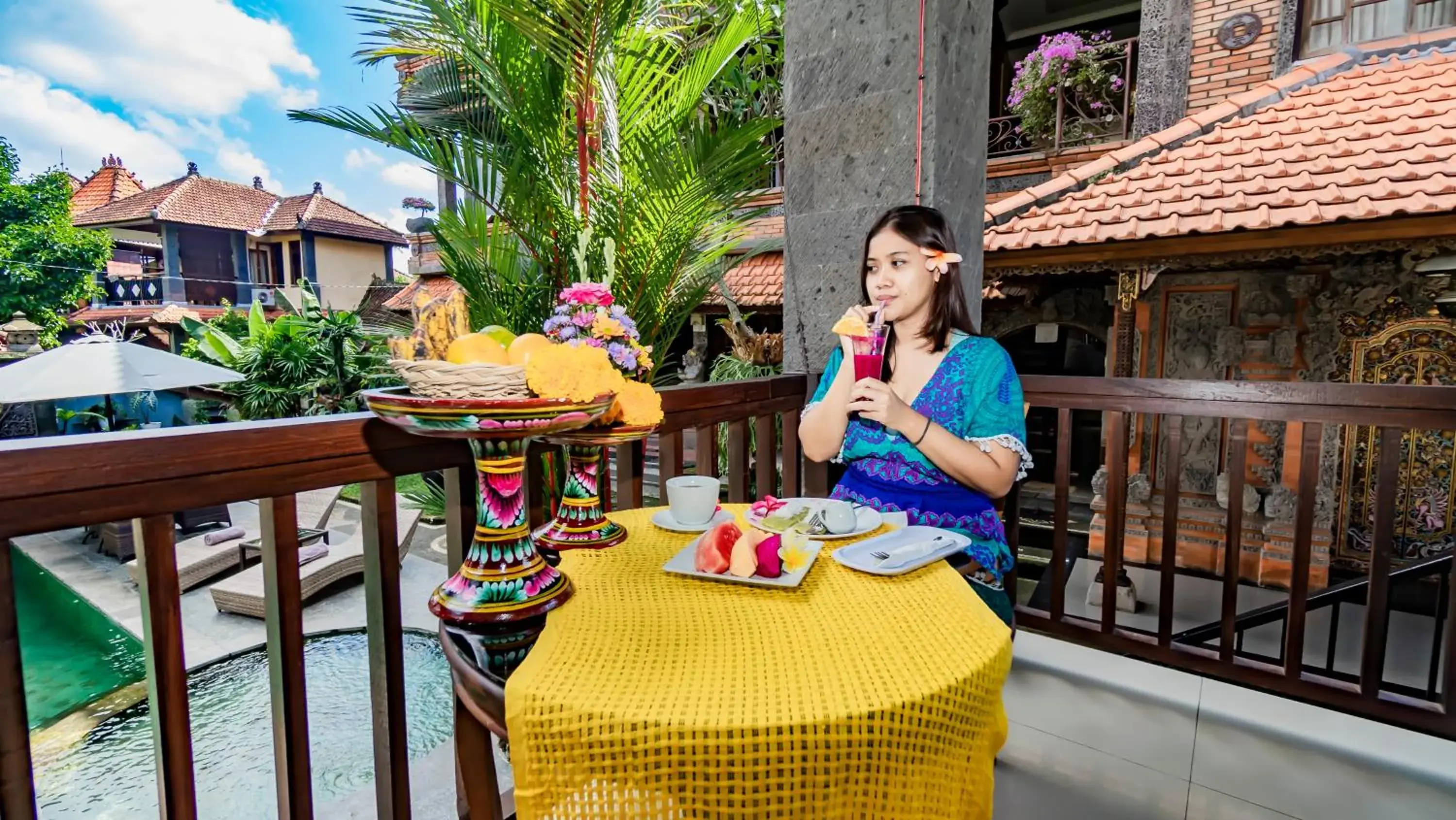 Breakfast in Kun - Kun Guest House Ubud Breakfast in Kun - Kun Guest House Ubud