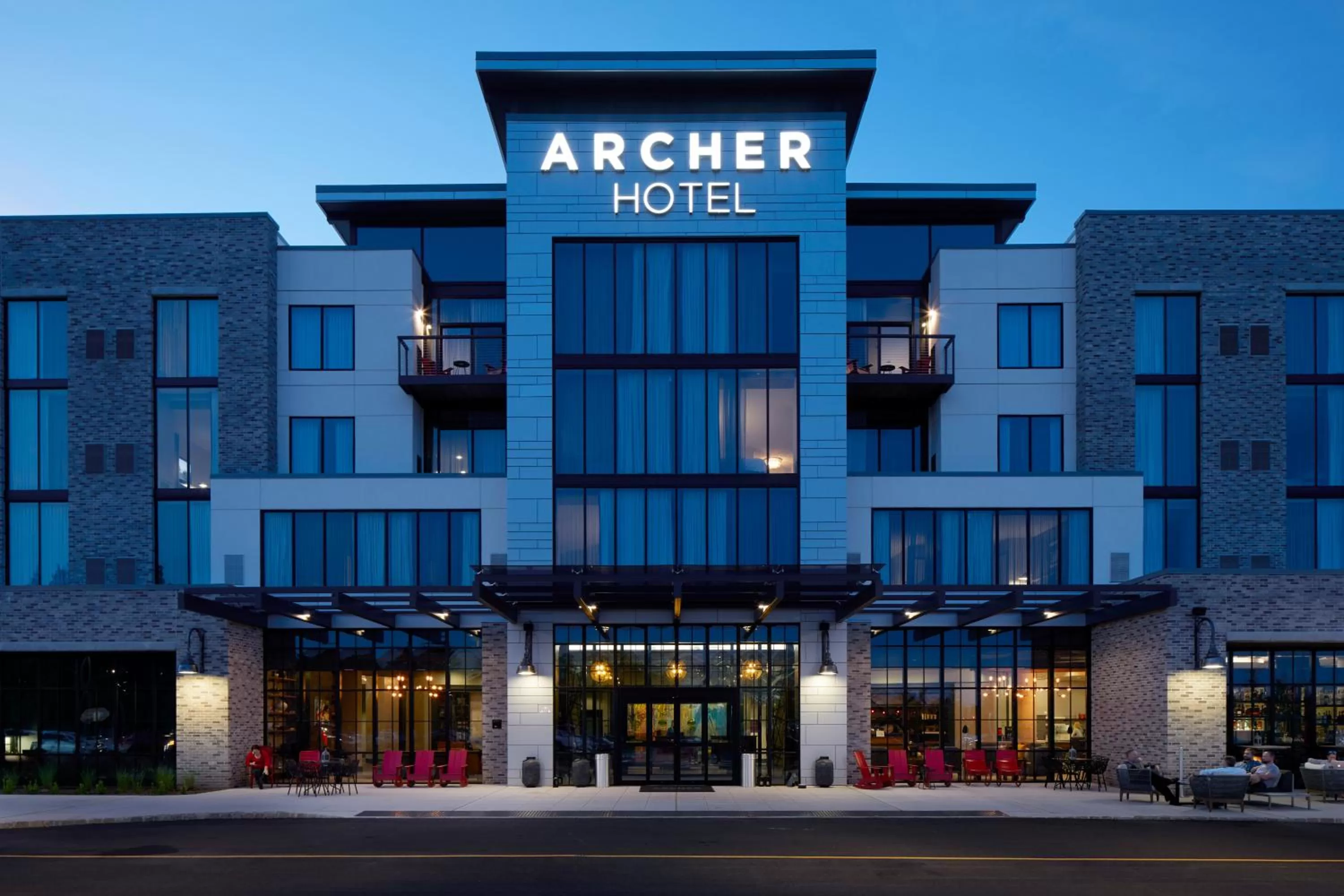 Facade/entrance in Archer Hotel Florham Park
