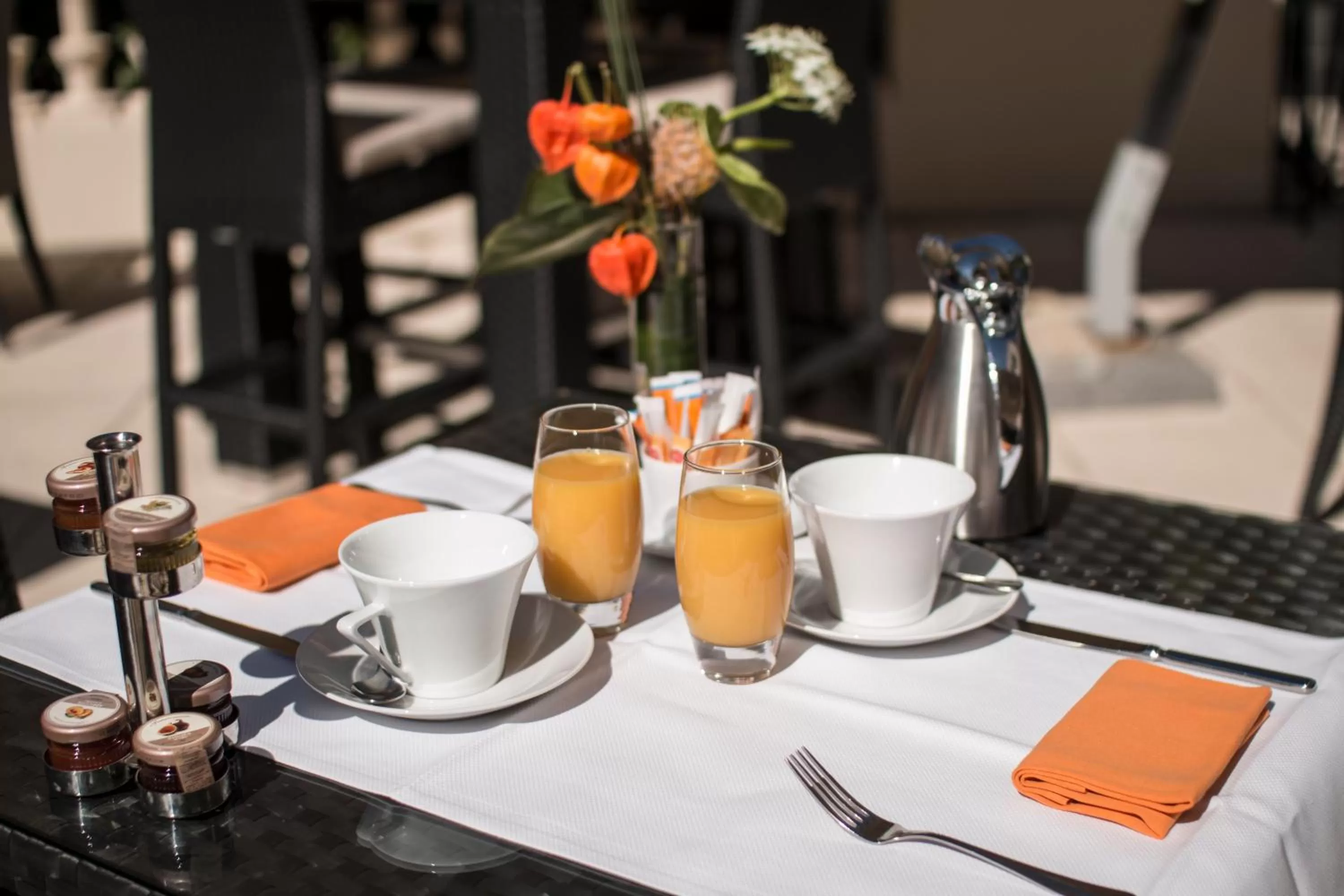 Breakfast in Hotel & Spa Le Pavillon