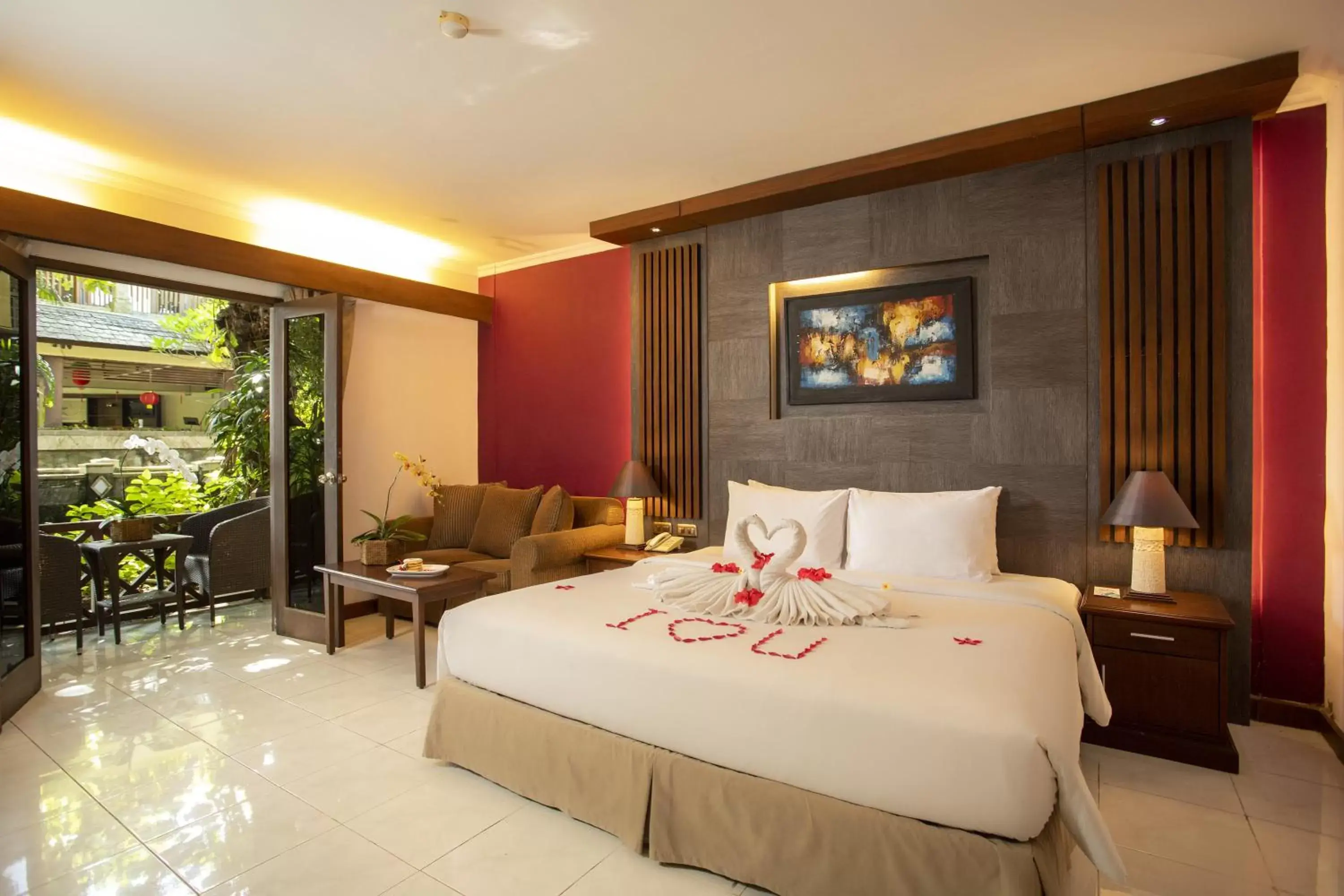 Bedroom, Bed in Risata Bali Resort & Spa