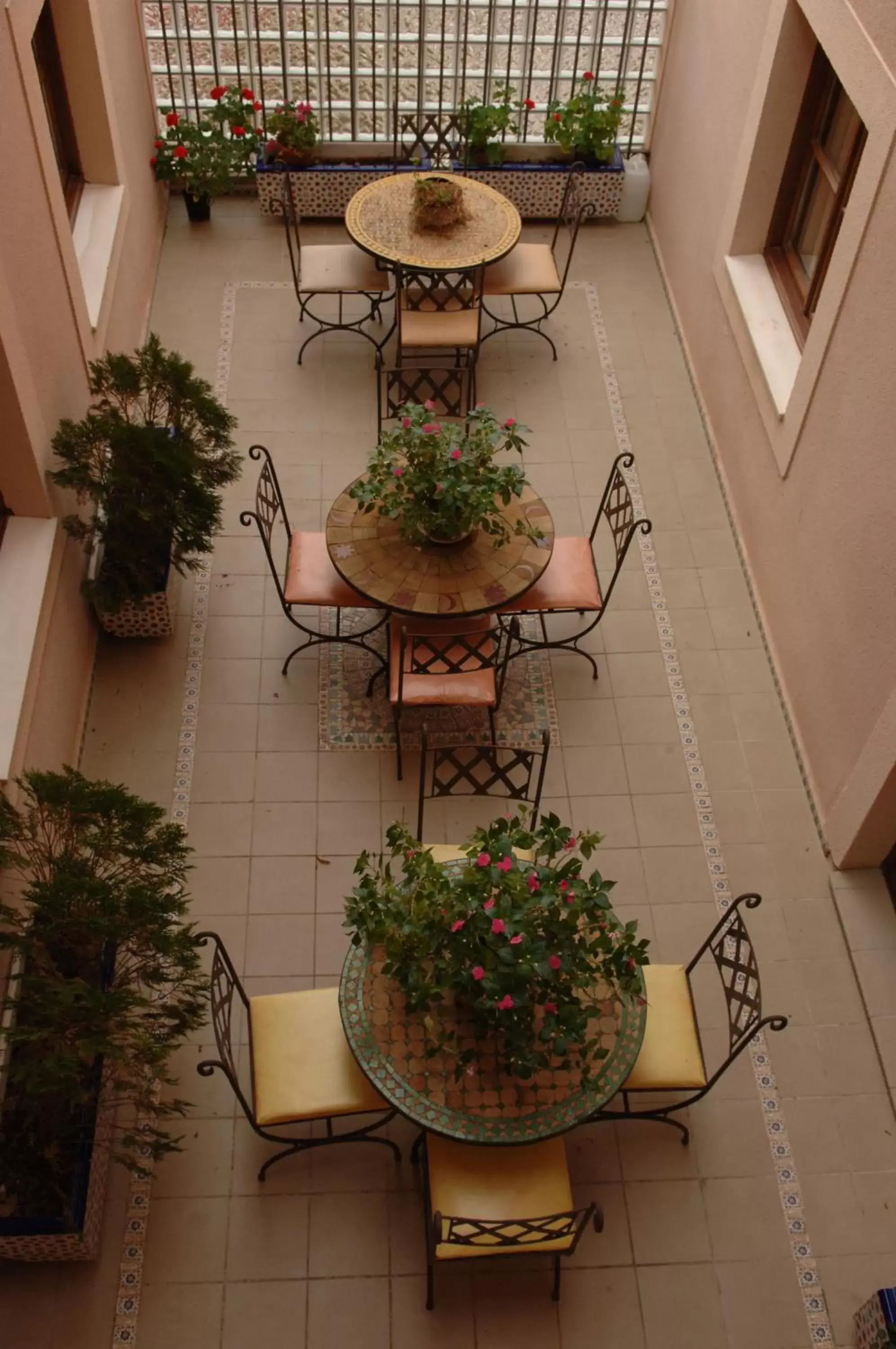 Balcony/Terrace in Hospederia Princesa Elima