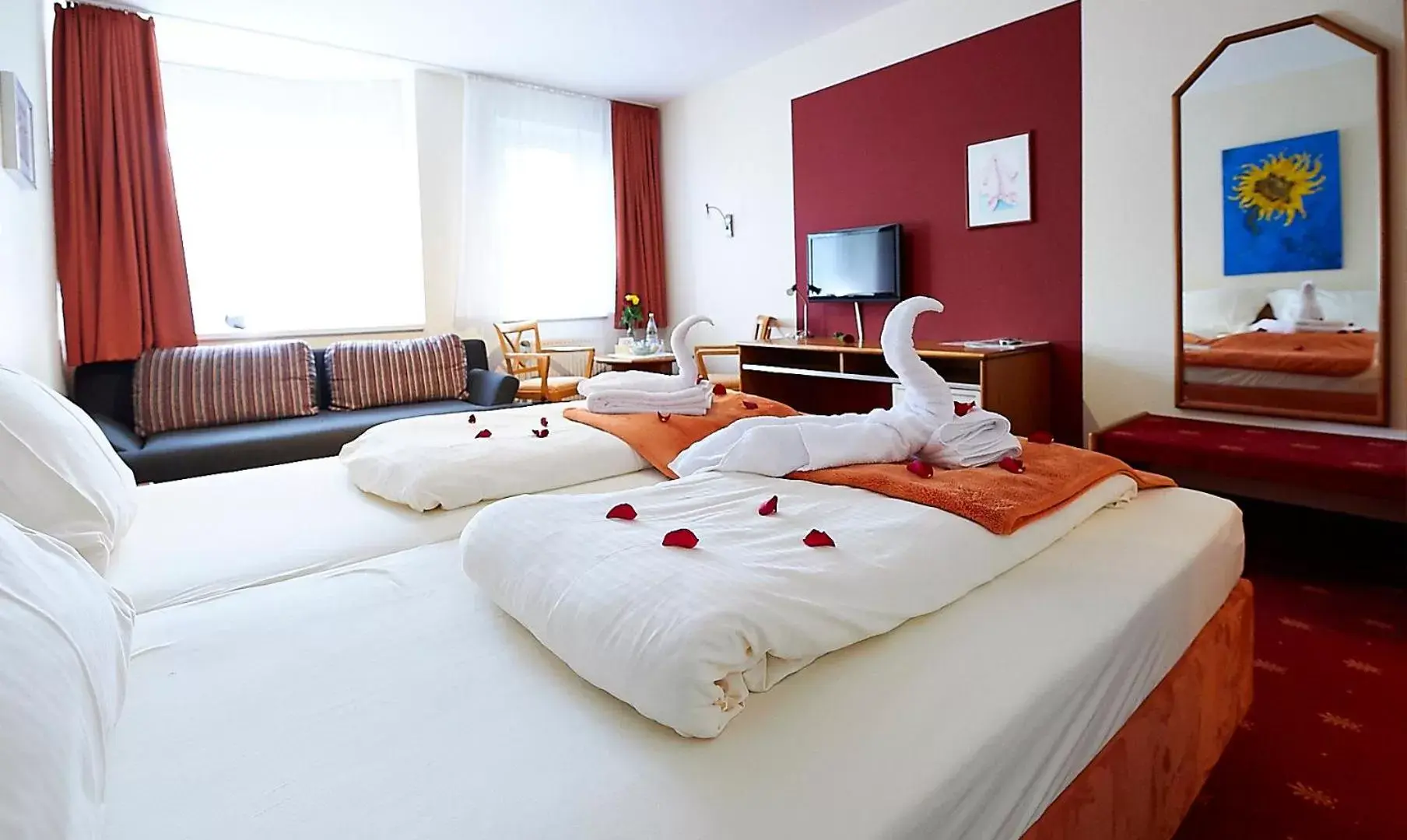 Bed in Hotel Diamant Bed in Hotel Diamant