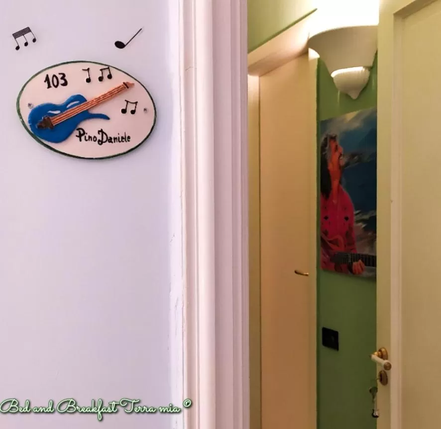 Logo/Certificate/Sign in B&B Terra Mia Napoli