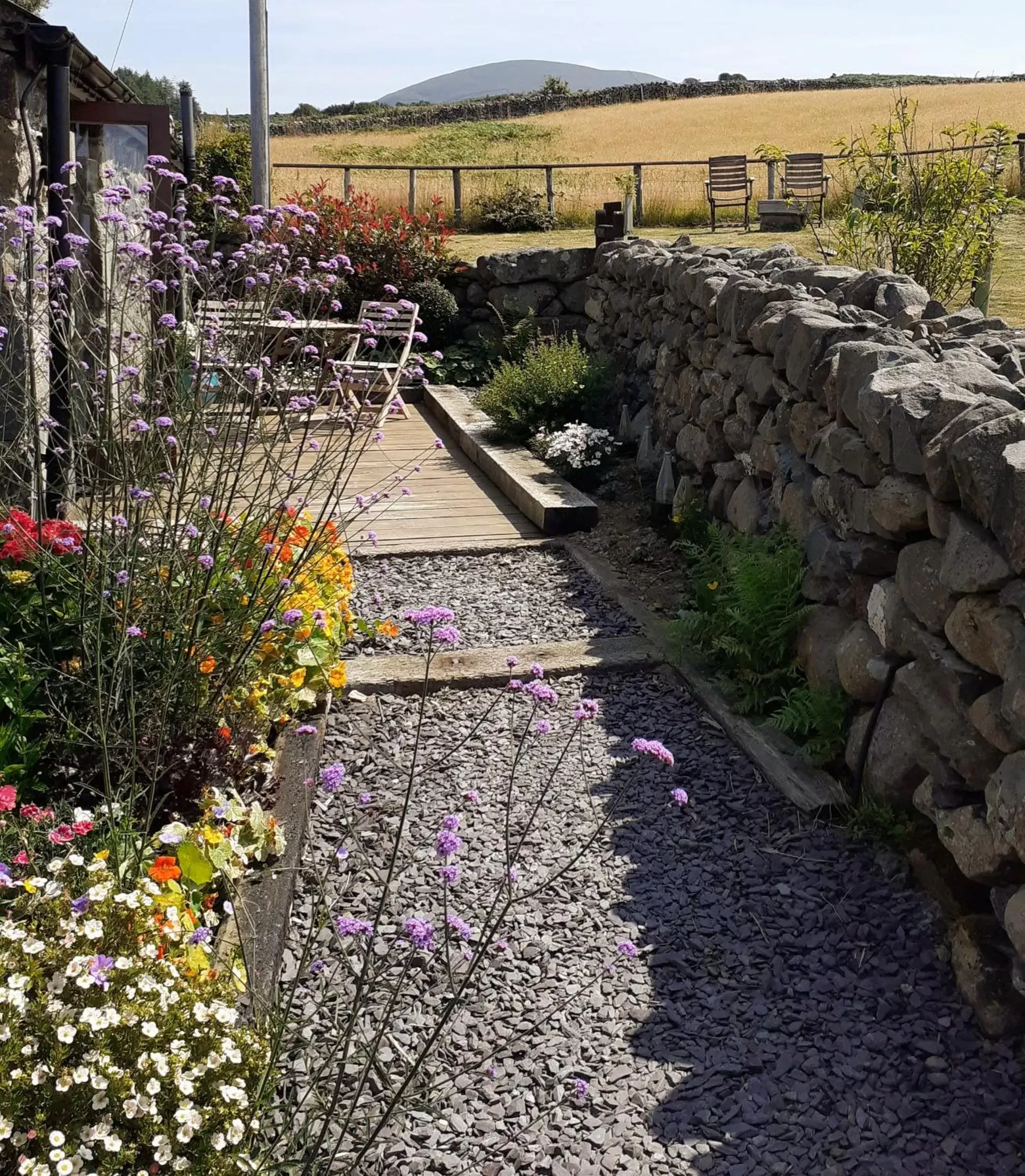 Patio, Garden in Bryn Teg Barn