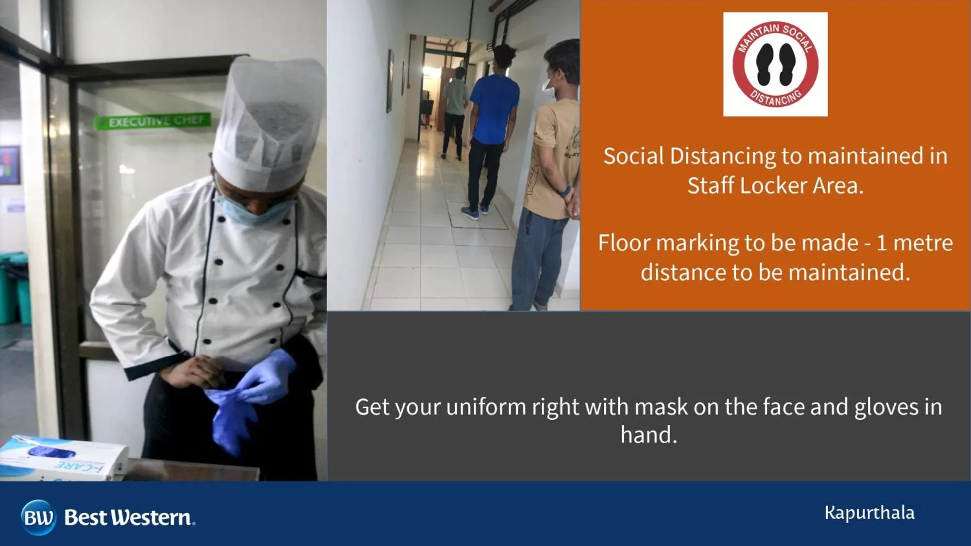 Staff in Best Western Kapurthala