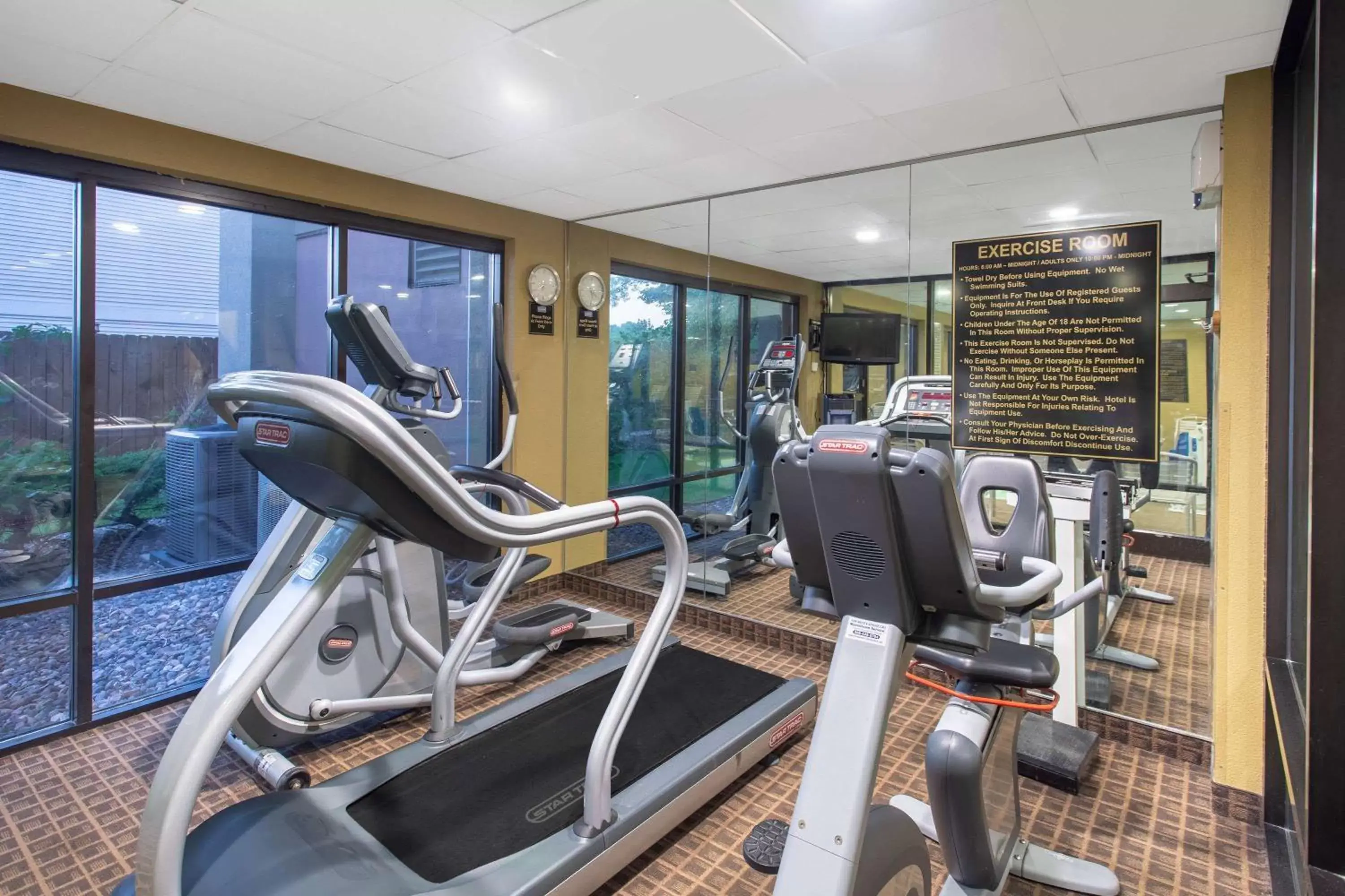 Fitness centre/facilities in AmericInn by Wyndham Madison West Fitness centre/facilities in AmericInn by Wyndham Madison West