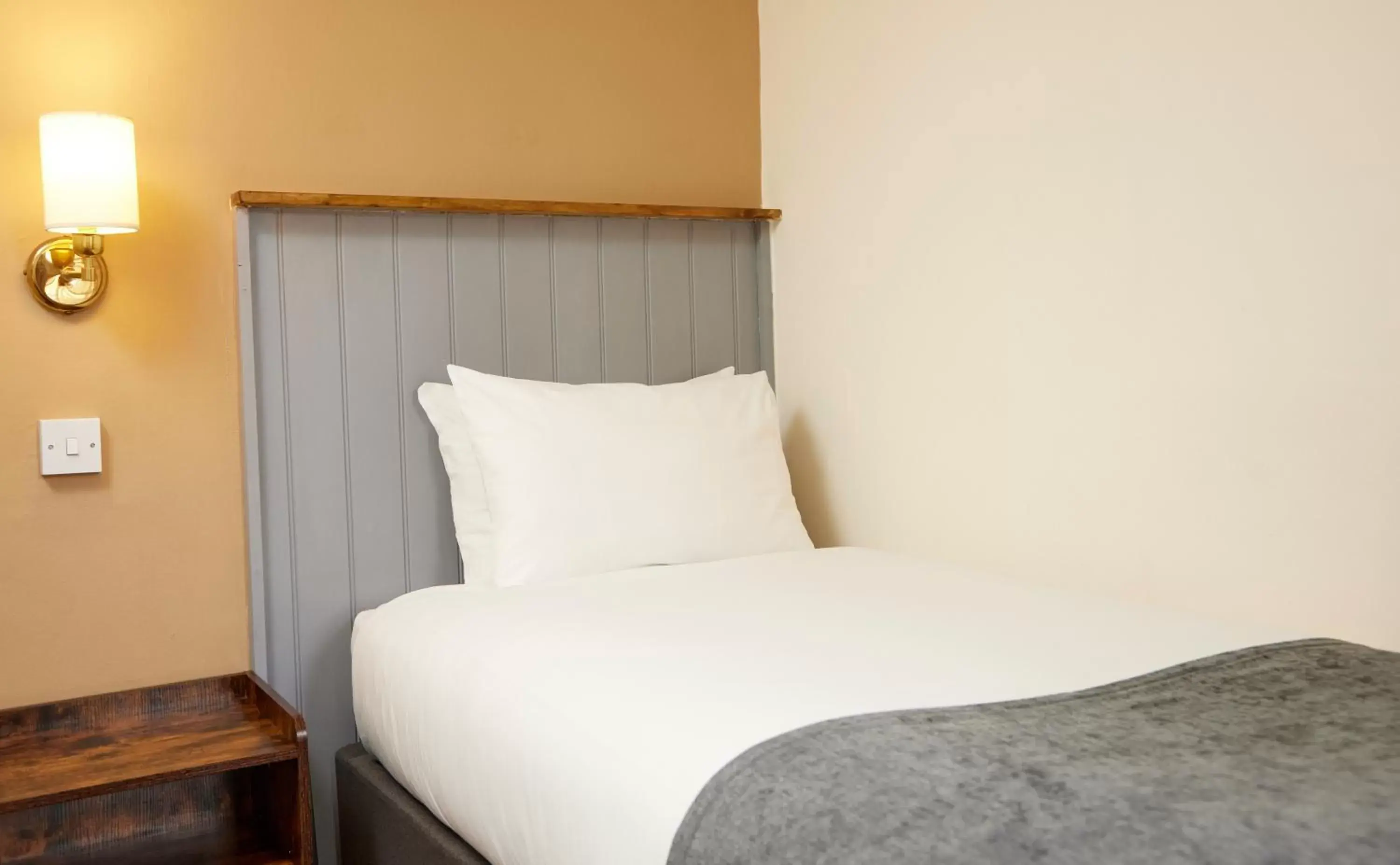 Bedroom, Bed in Bull Hotel by Greene King Inns