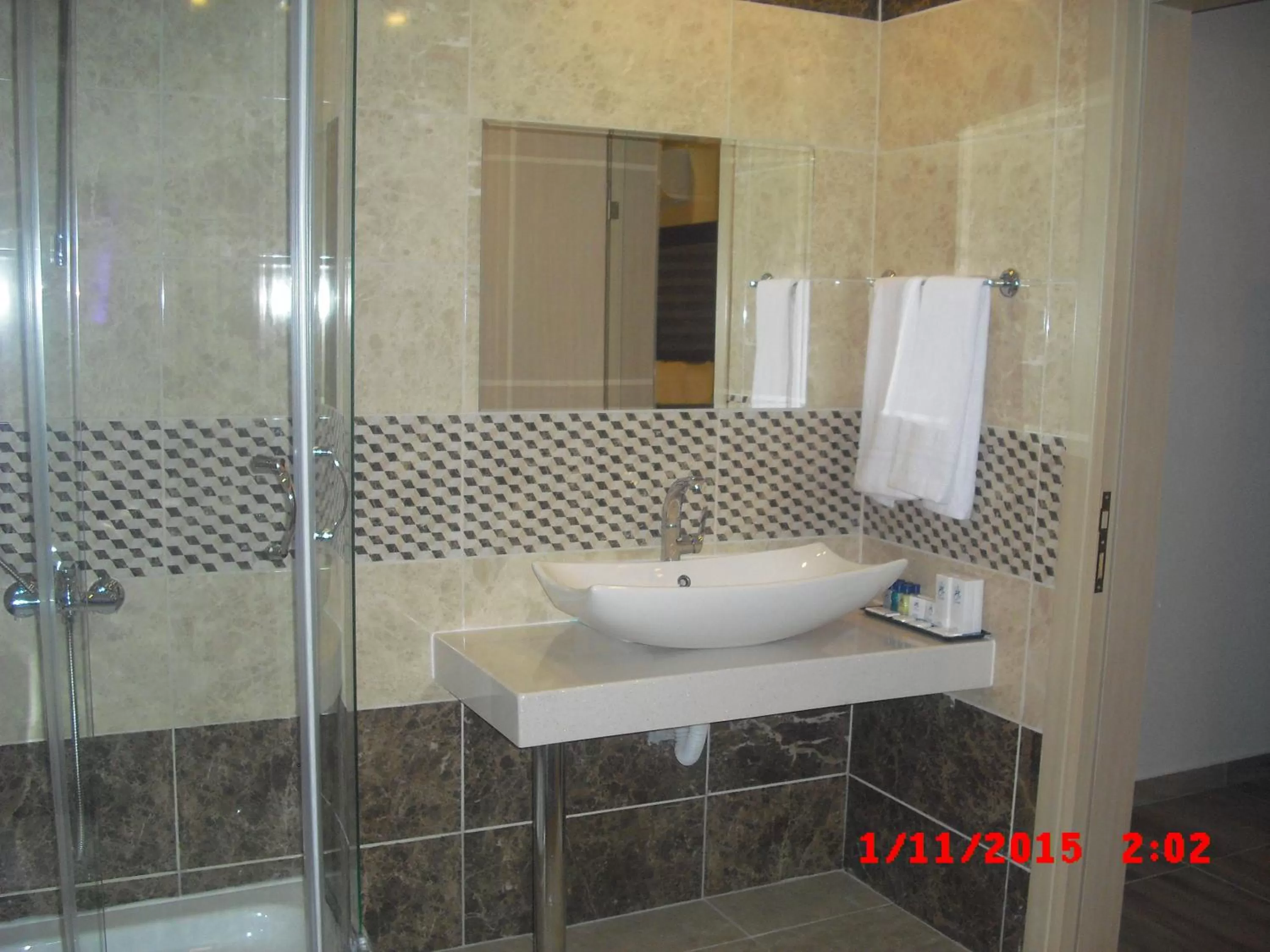 Bathroom in Pamukkale Termal Ece Otel