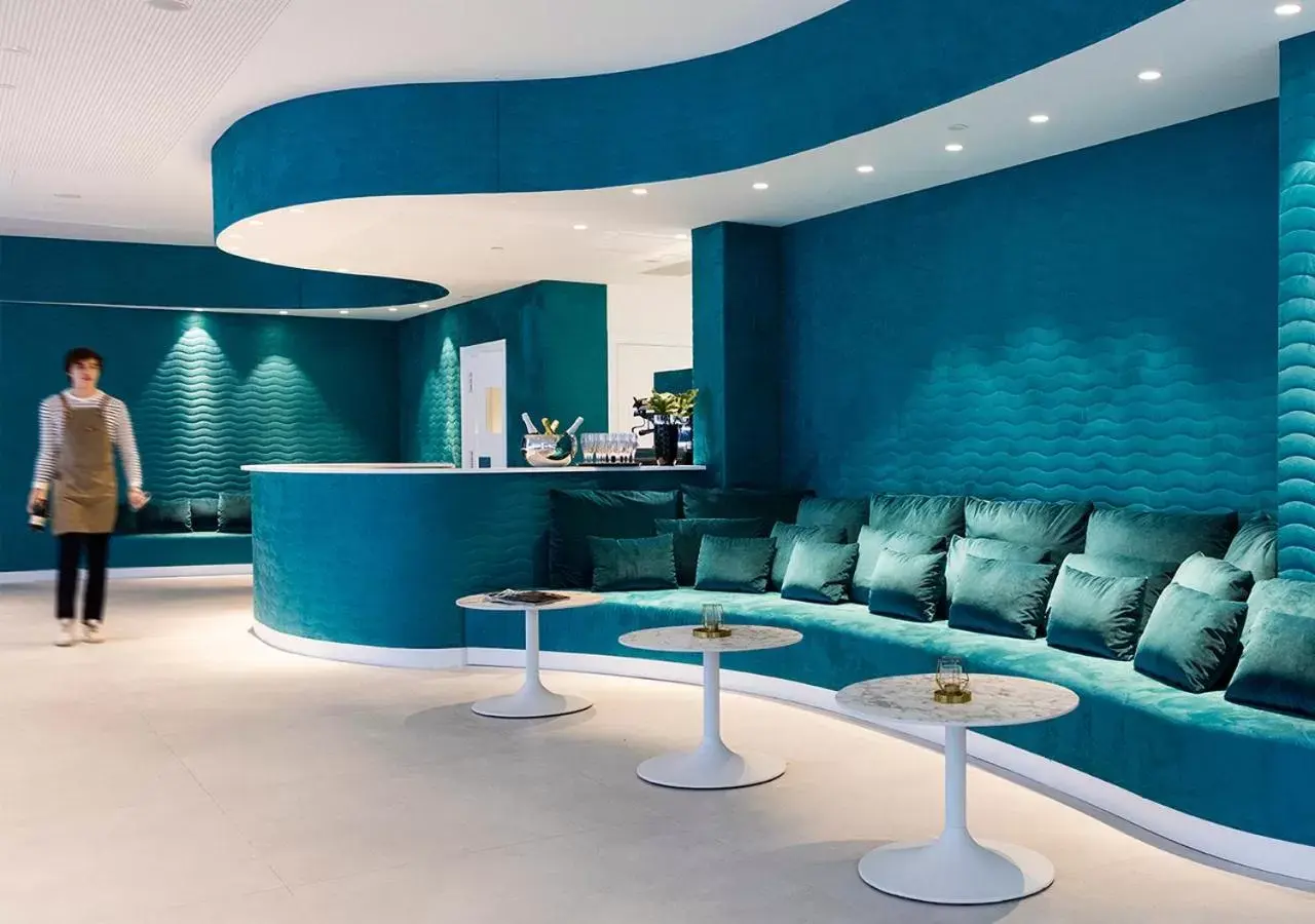 Lounge or bar, Lobby/Reception in Axel Hotel San Sebastián - Adults Only