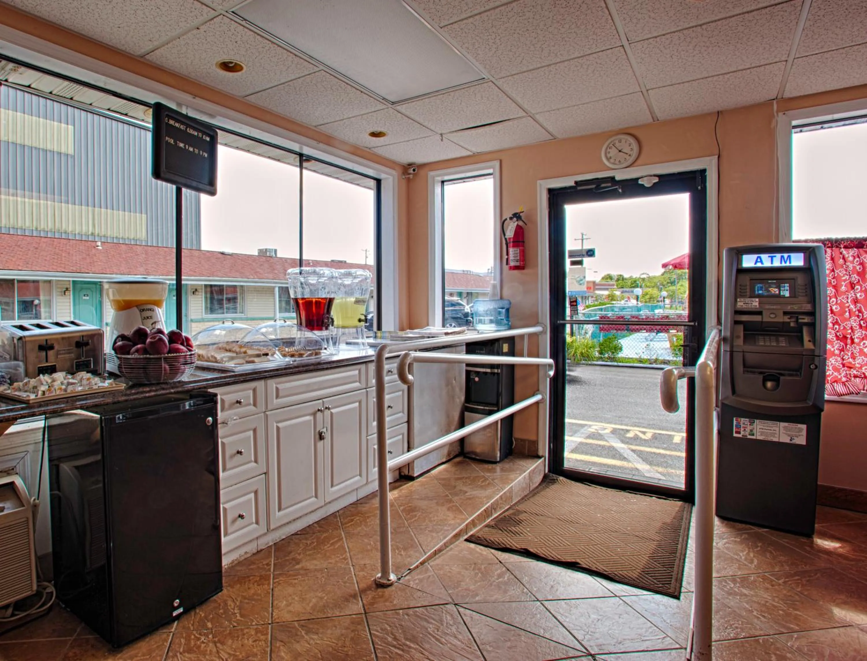 Kitchen or kitchenette in Economy Motel Inn and Suites Somers Point