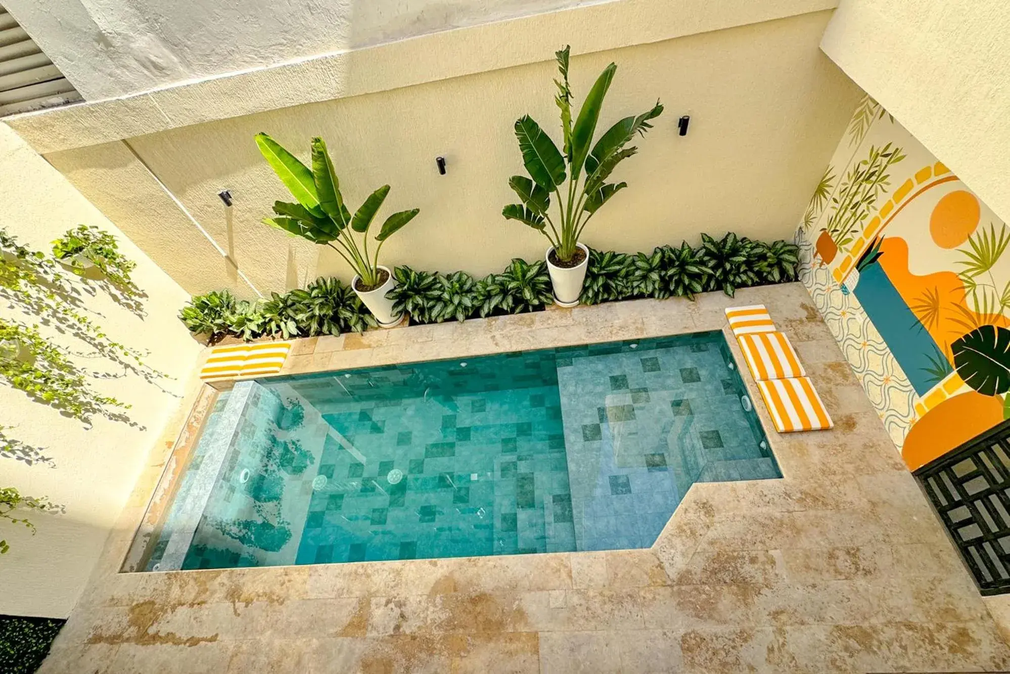 Swimming pool, Pool View in Hotel Valladolid