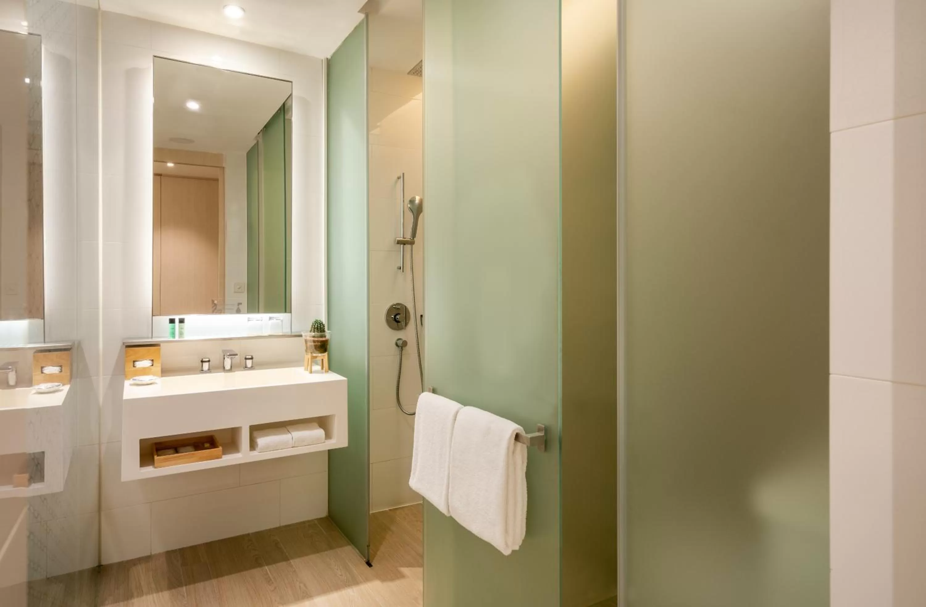 Bathroom in Oasia Hotel Novena, Singapore by Far East Hospitality