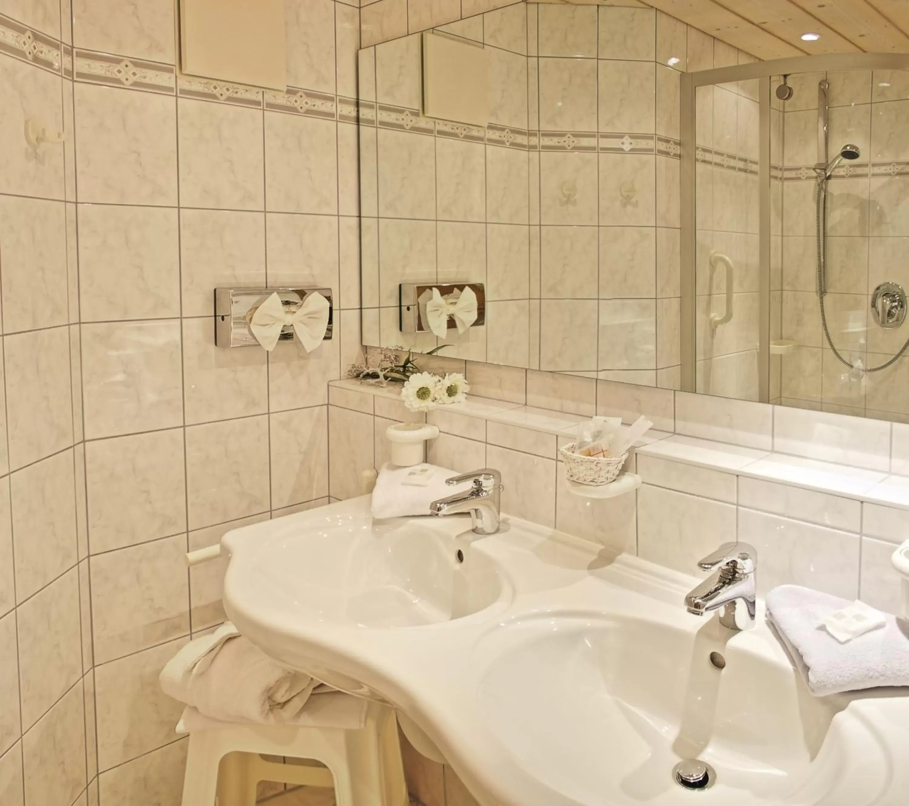 Bathroom in Hotel Bergruh
