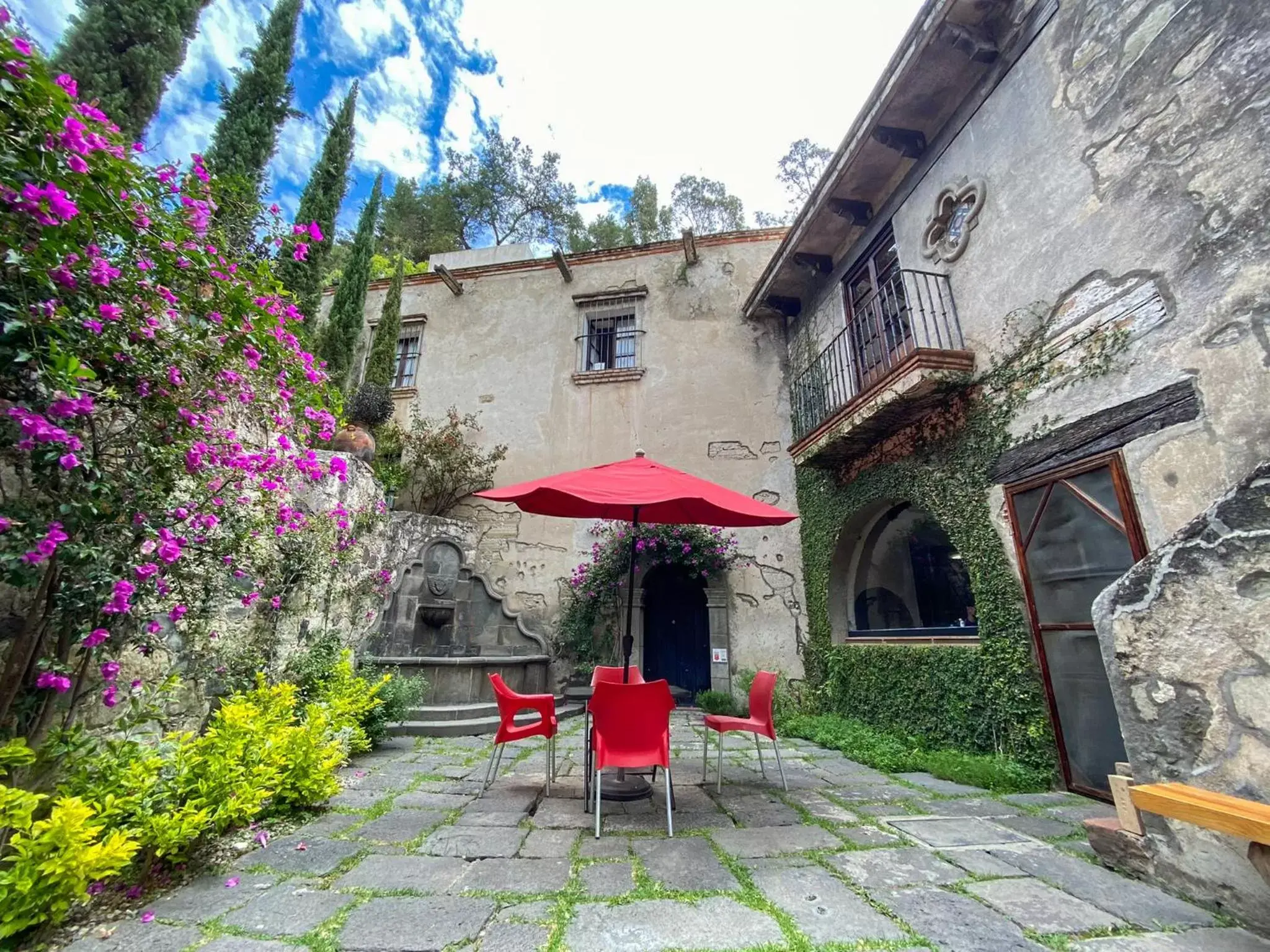 Balcony/Terrace, BBQ Facilities in Molino de los Reyes By Rotamundos