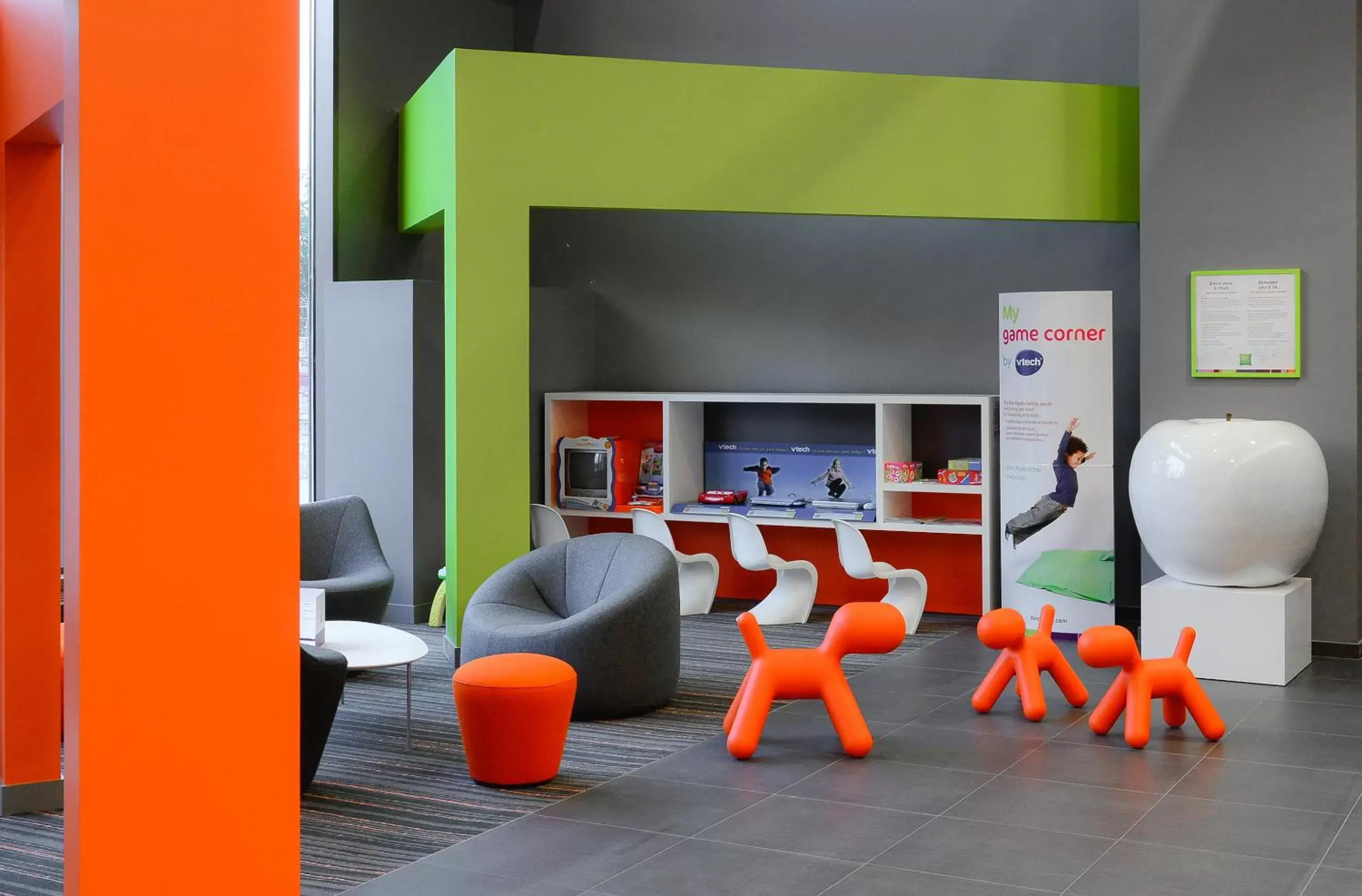 Children play ground in ibis Styles Caen centre gare