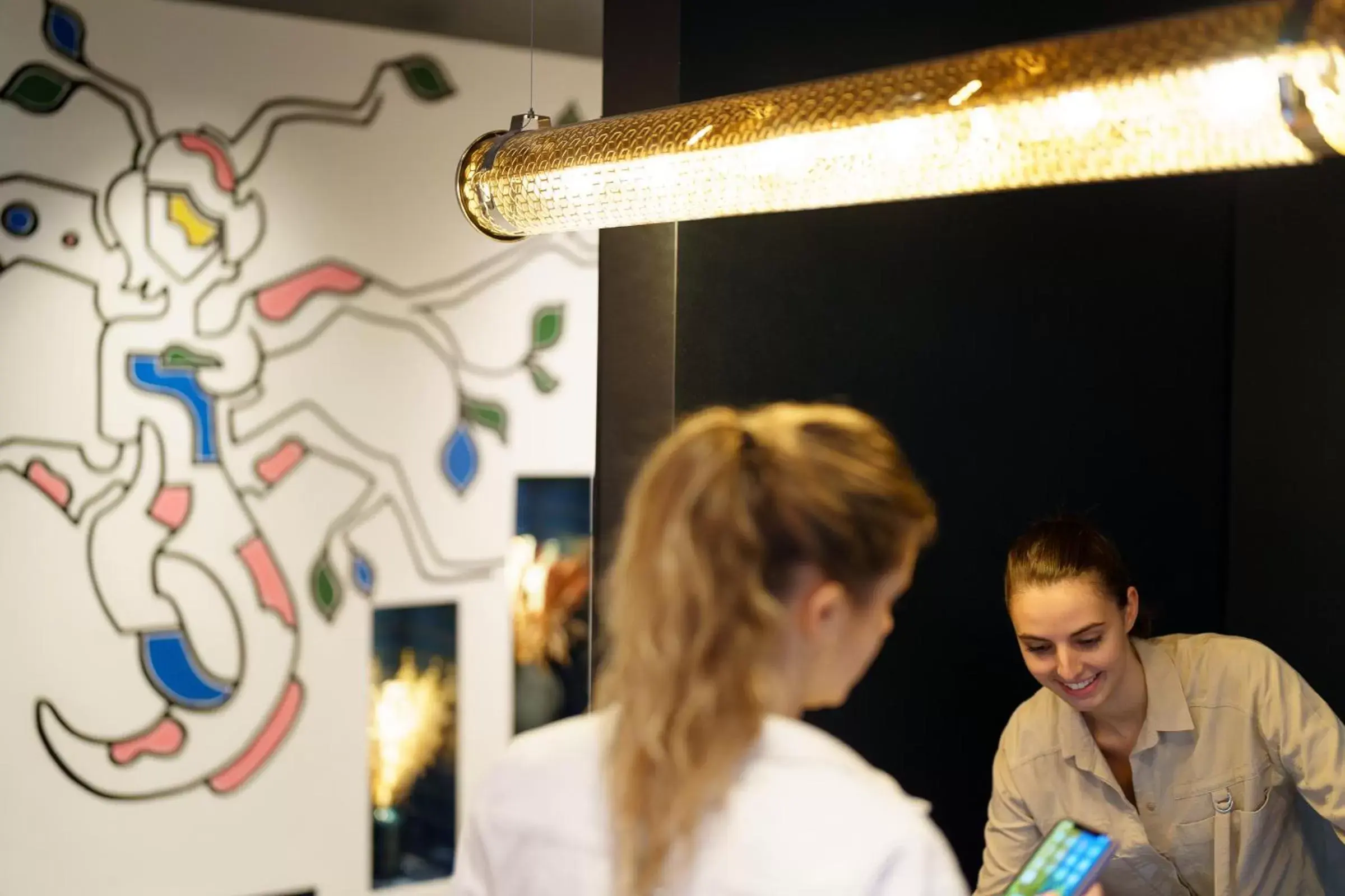 Lobby or reception in Hotel Bridget Lobby or reception in Hotel Bridget