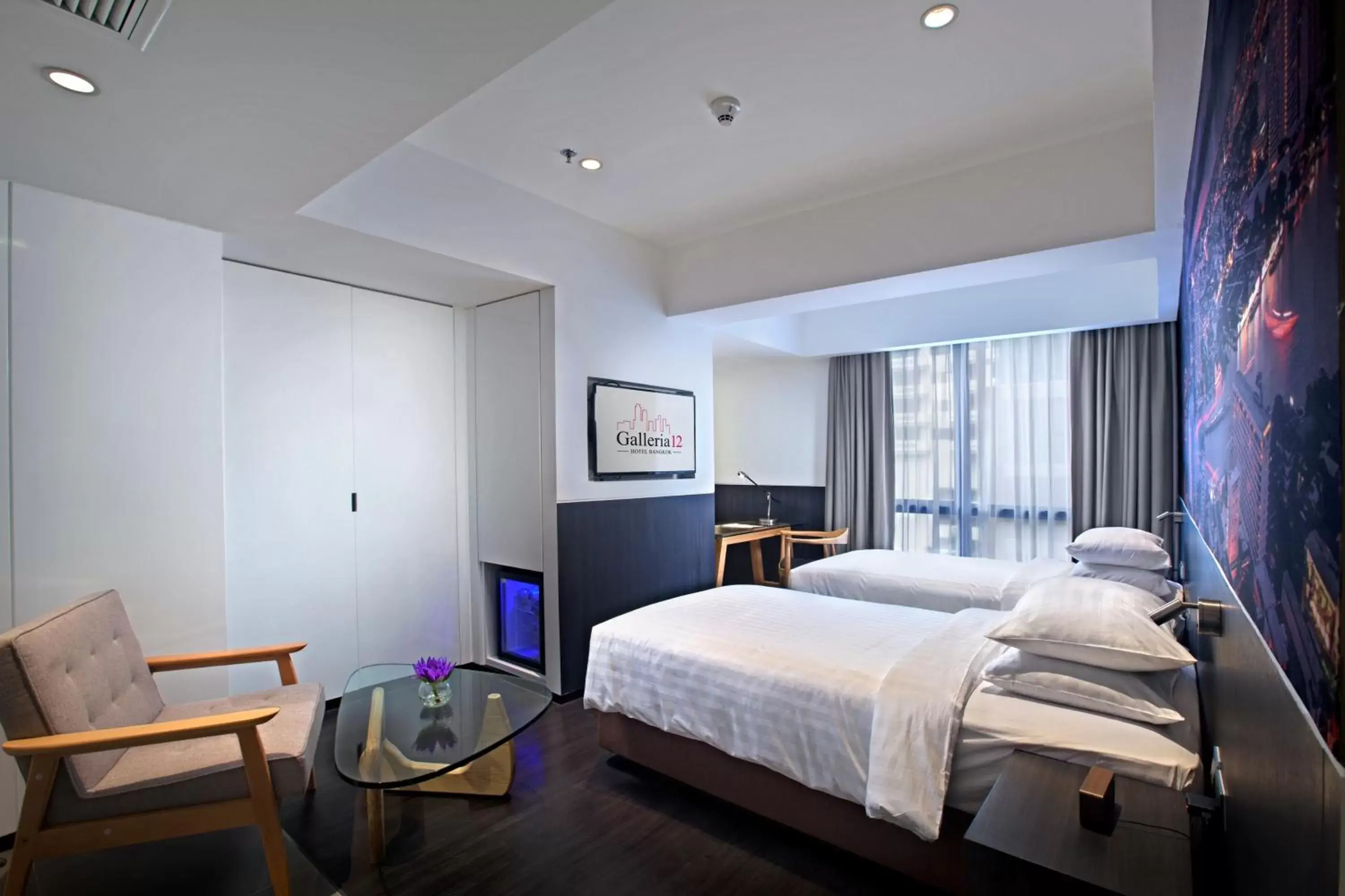 Bedroom, Bed in Galleria 12 Sukhumvit Bangkok by Compass Hospitality