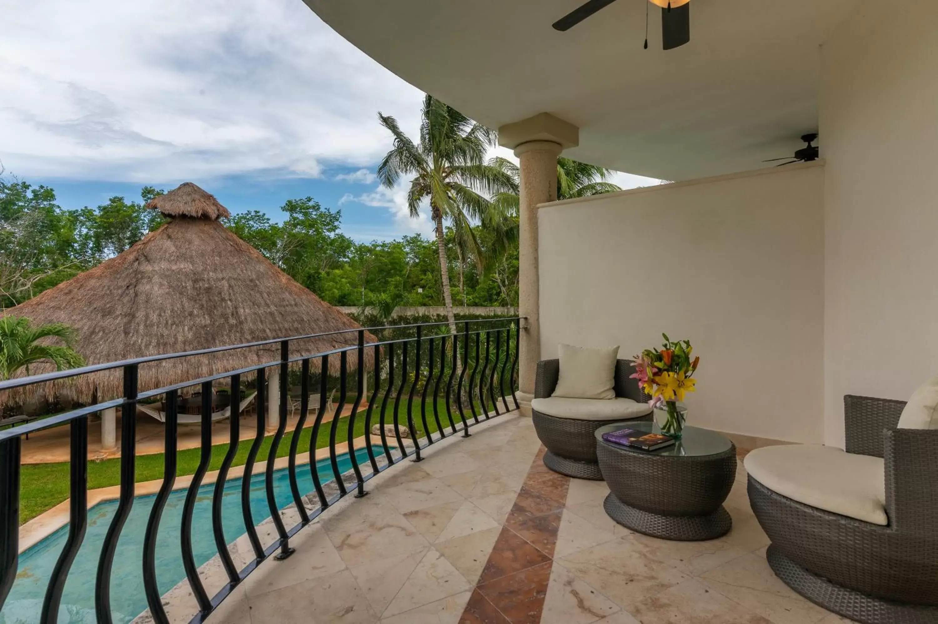 Balcony/Terrace in Villa Palmeras