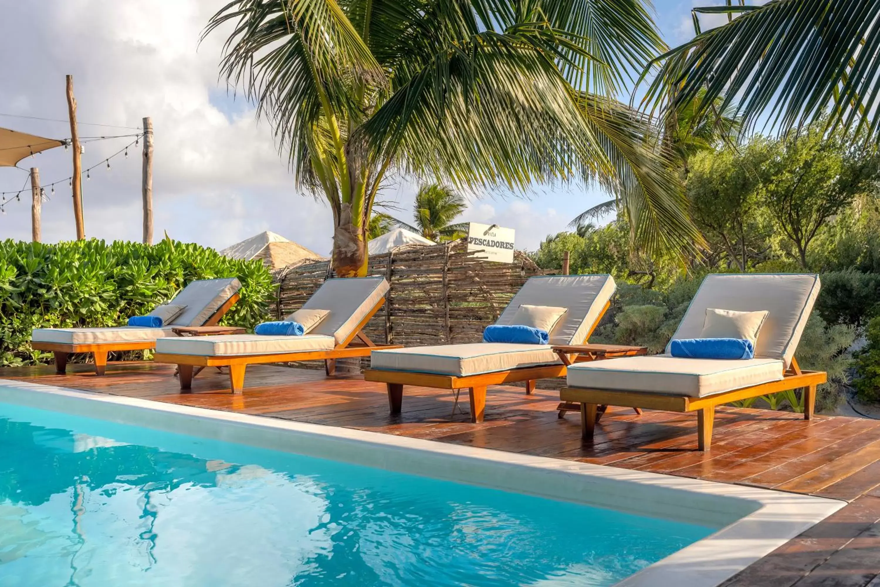 Swimming Pool in Villa Pescadores Tulum