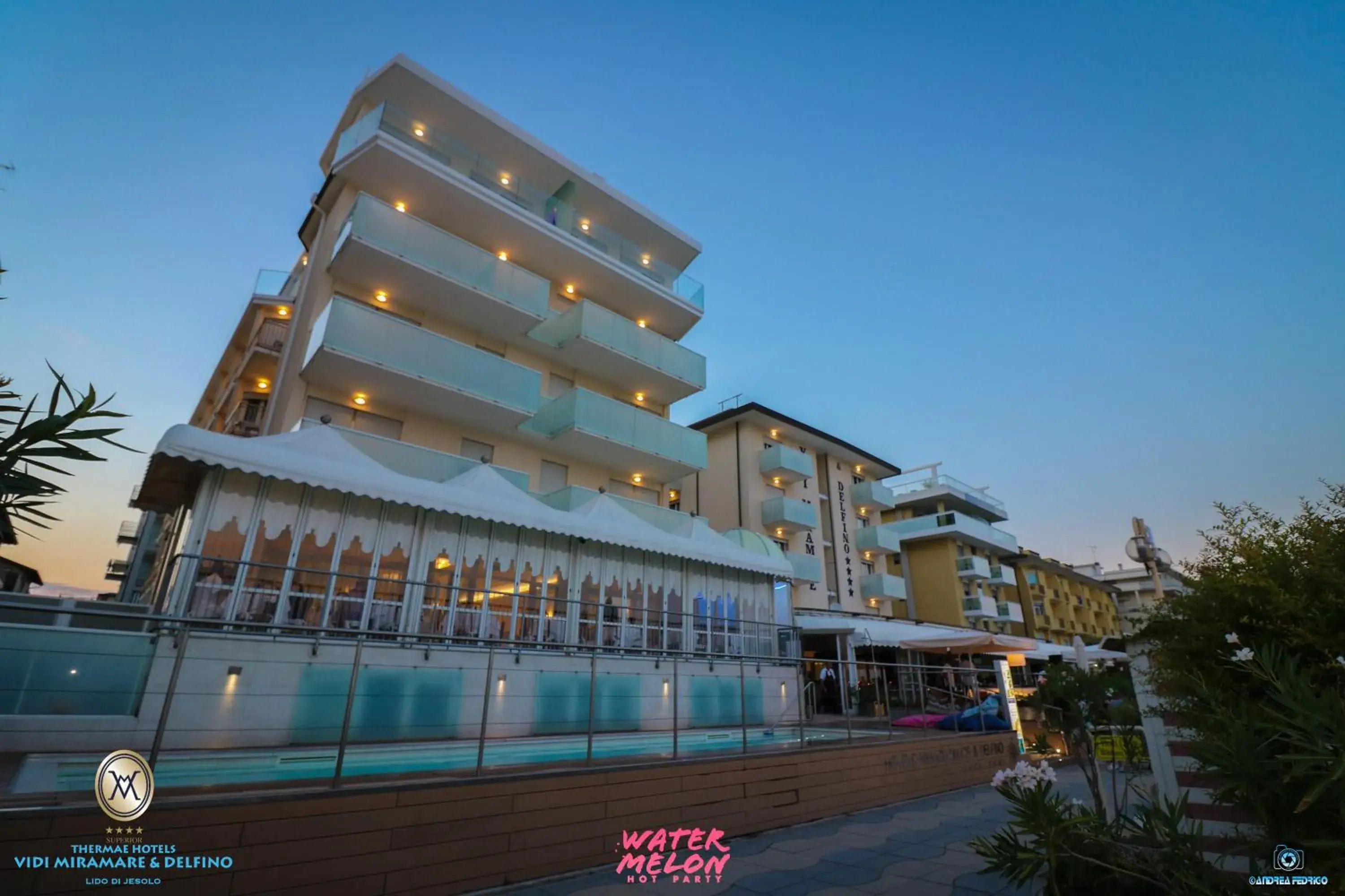 Property Building in Hotels Vidi Miramare & Delfino