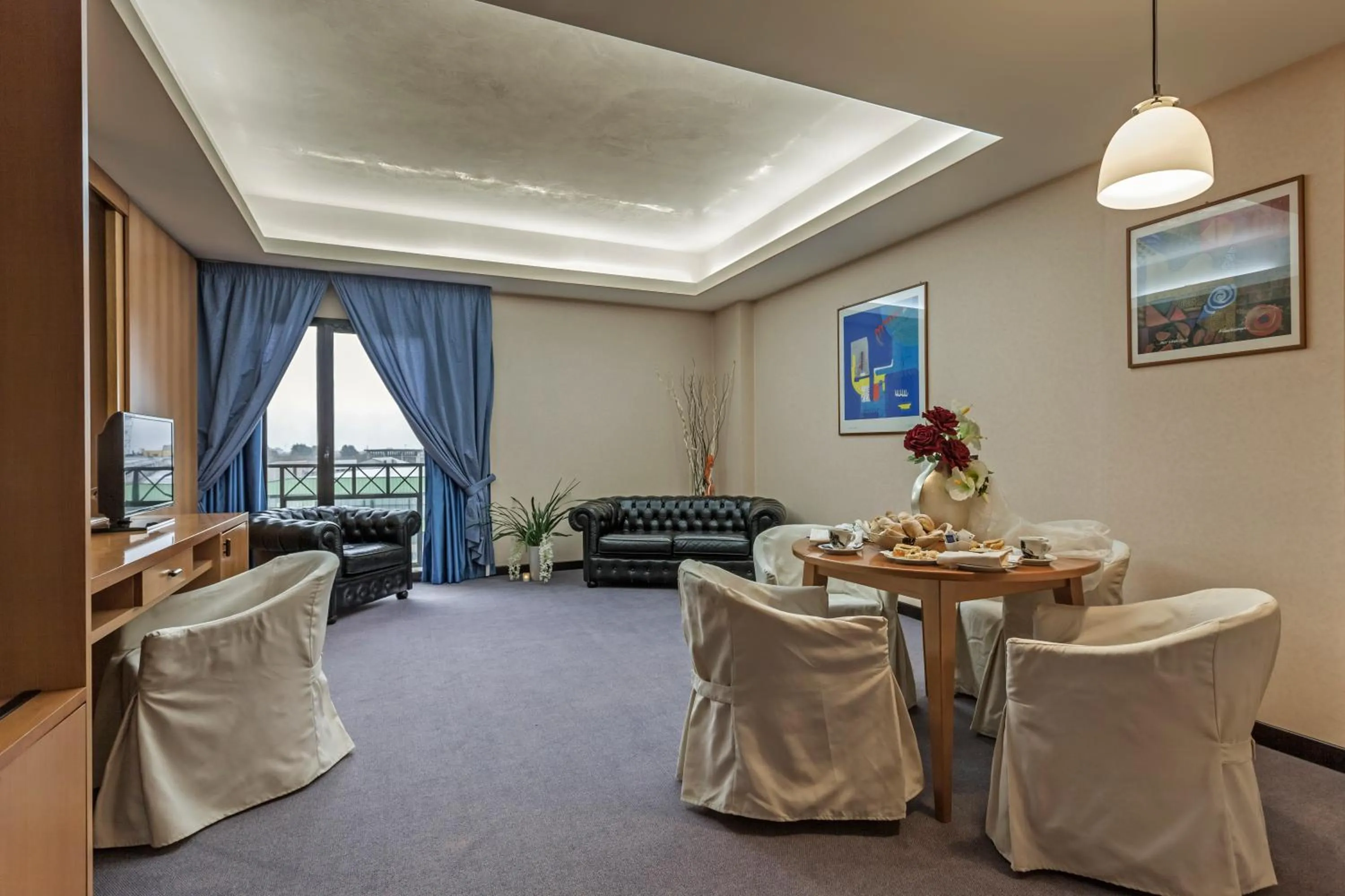 Living room in Hotel Olimpia