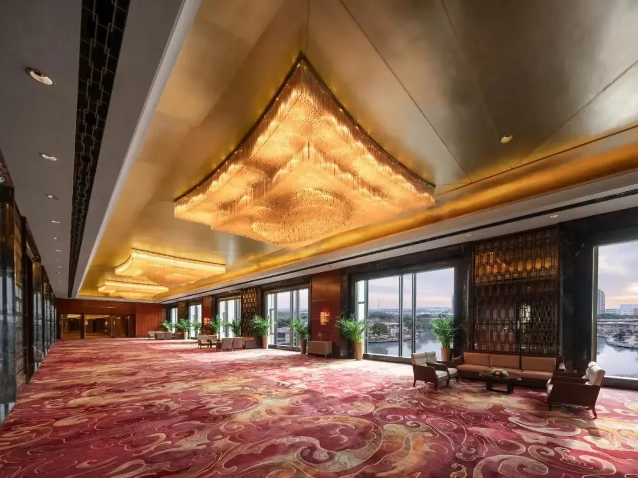 Seating area in Intercontinental Changzhou
