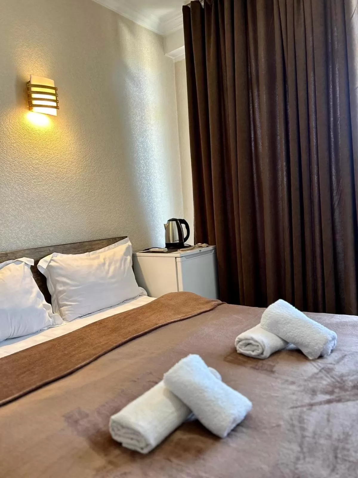 Bed in Hotel Marioni