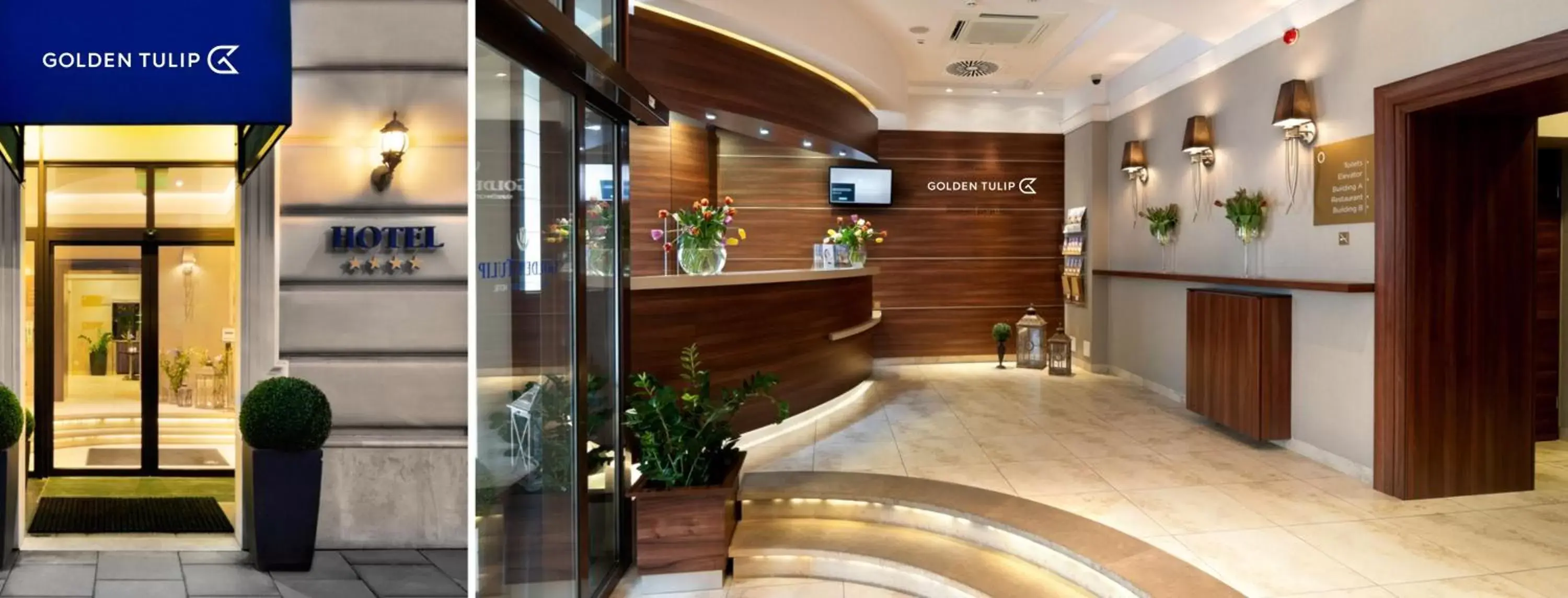 Lobby or reception, Lobby/Reception in Golden Tulip Krakow City Center