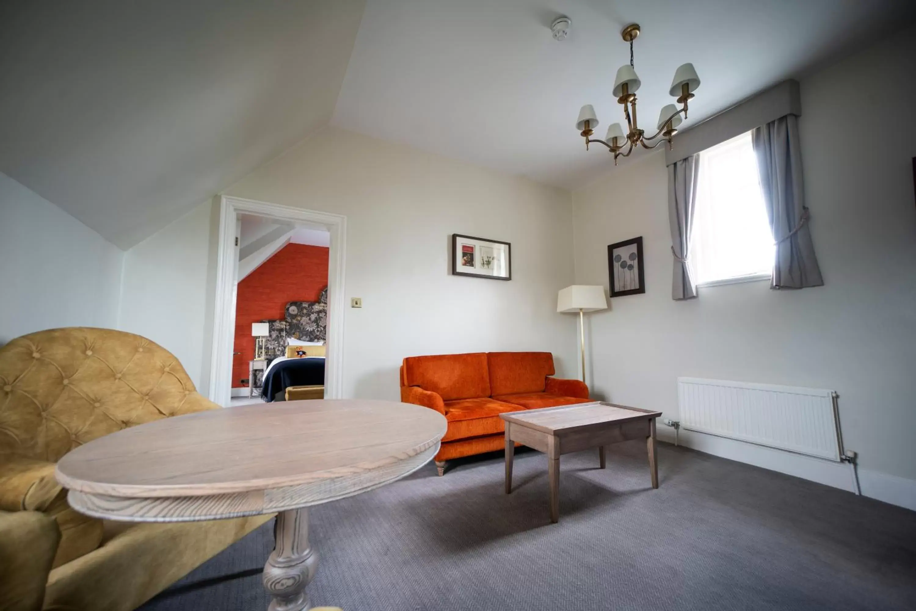 Seating Area in The Billesley Manor Hotel