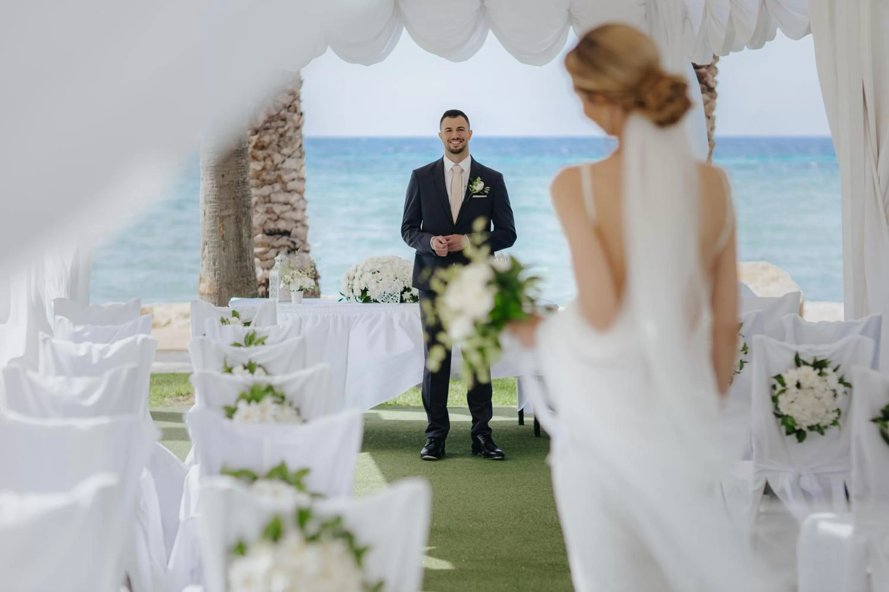 wedding in Louis Phaethon Beach