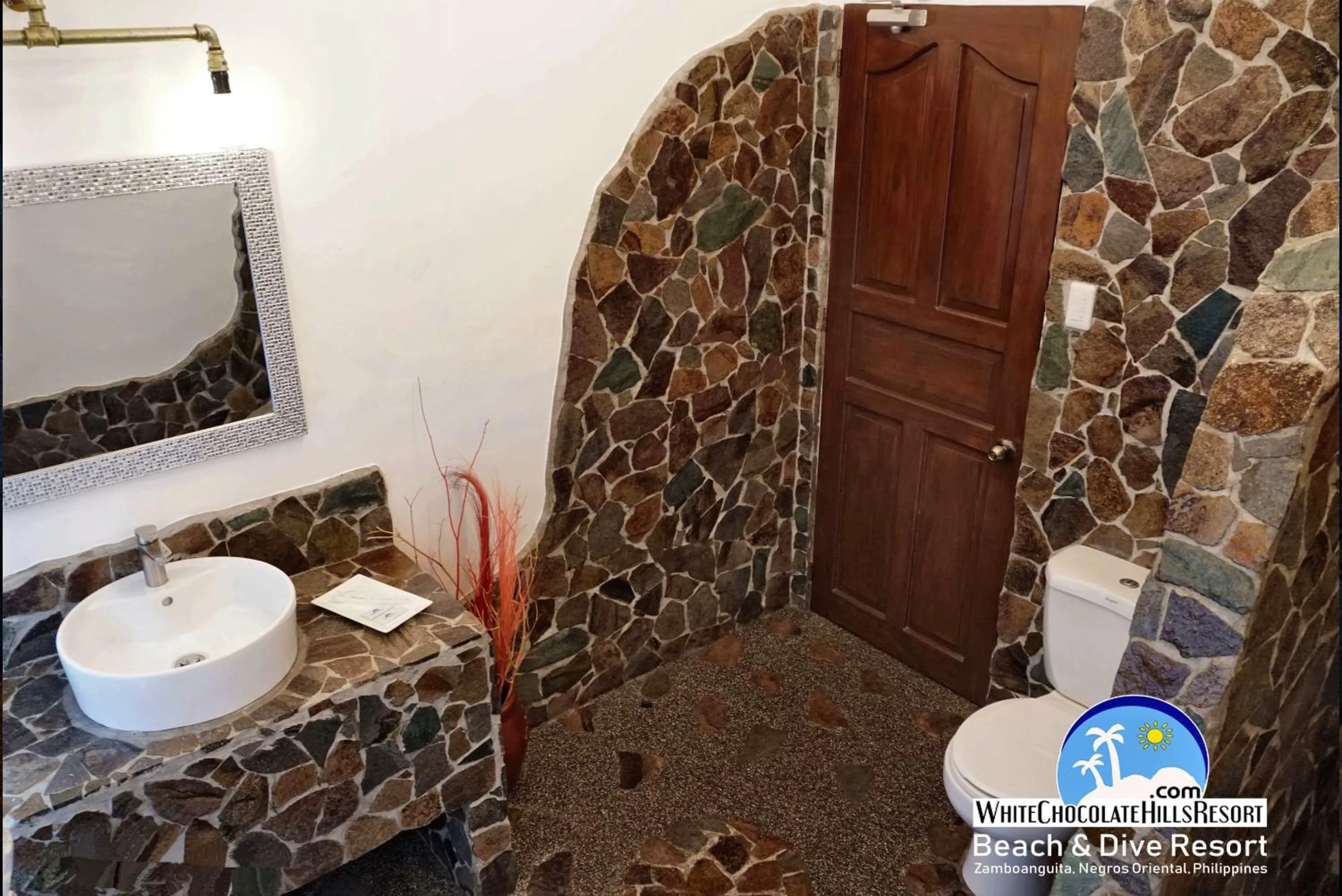 Decorative detail in White Chocolate Hills Resort