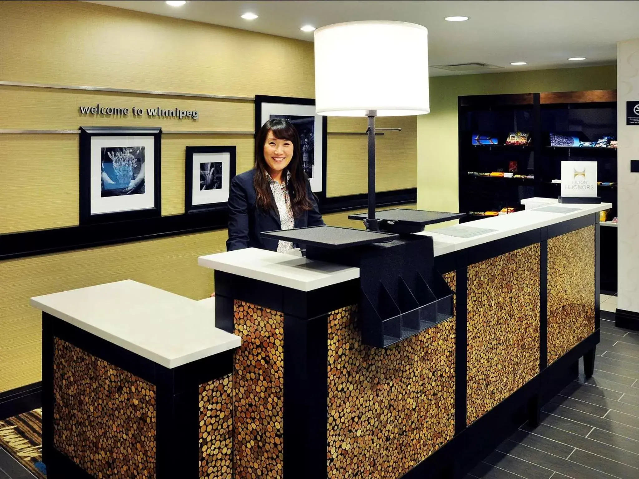 Lobby or reception, Lobby/Reception in Hampton Inn by Hilton Winnipeg